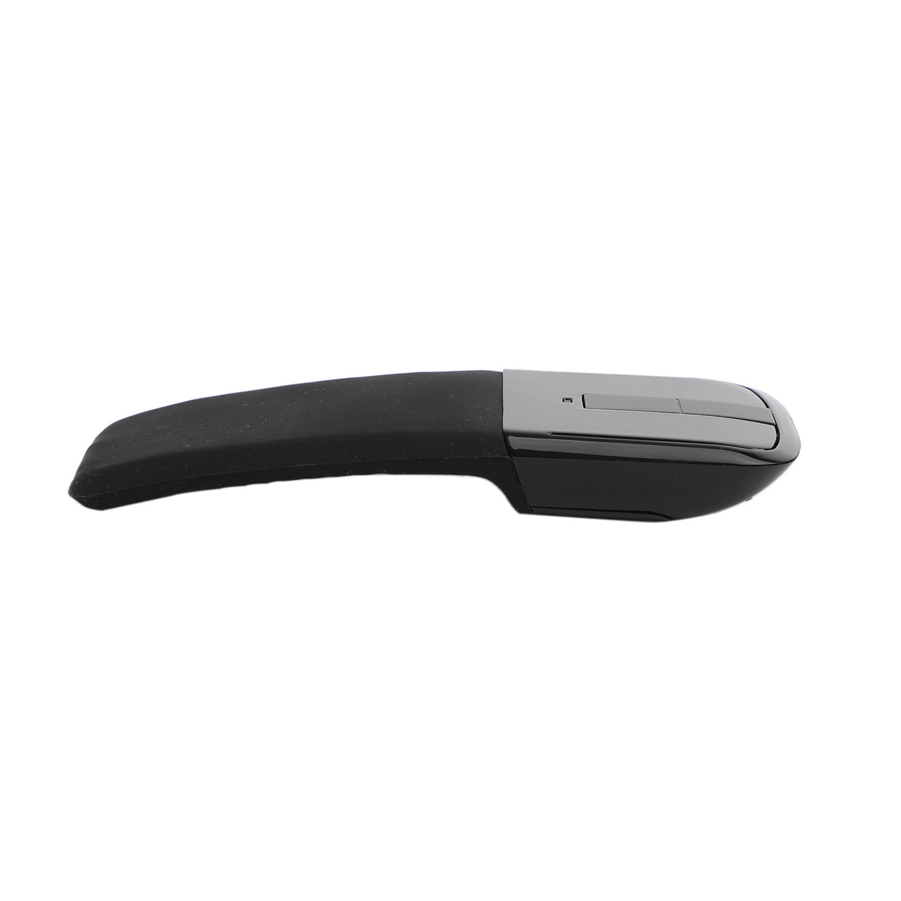 2.4GHz Foldable Arc Touch Wireless Mouse Optical Mice With USB Receiver Black