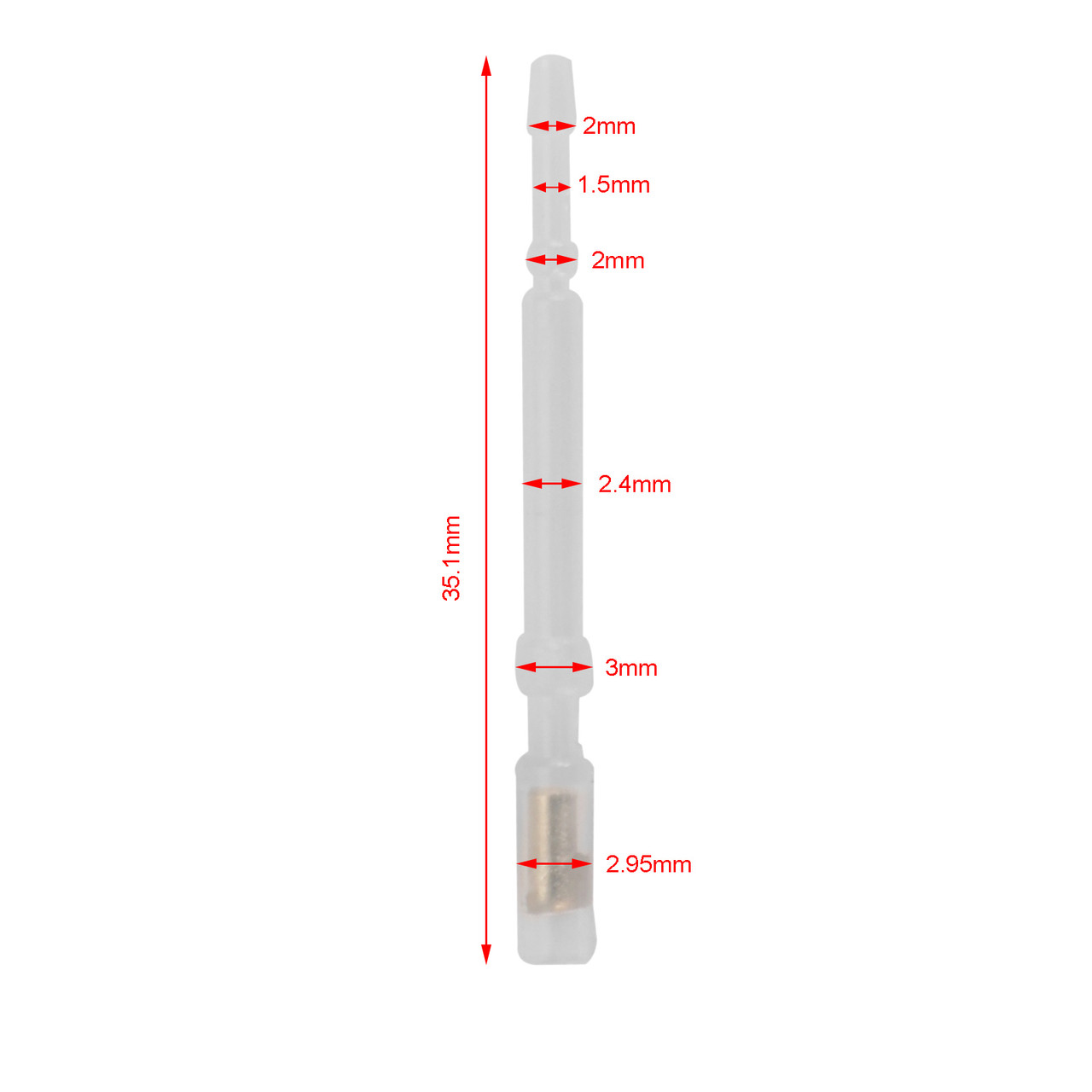 5Pcs BL Touch Pin Probe Needle Replacement for 3D Touch Sensor Auto Bed Leveling