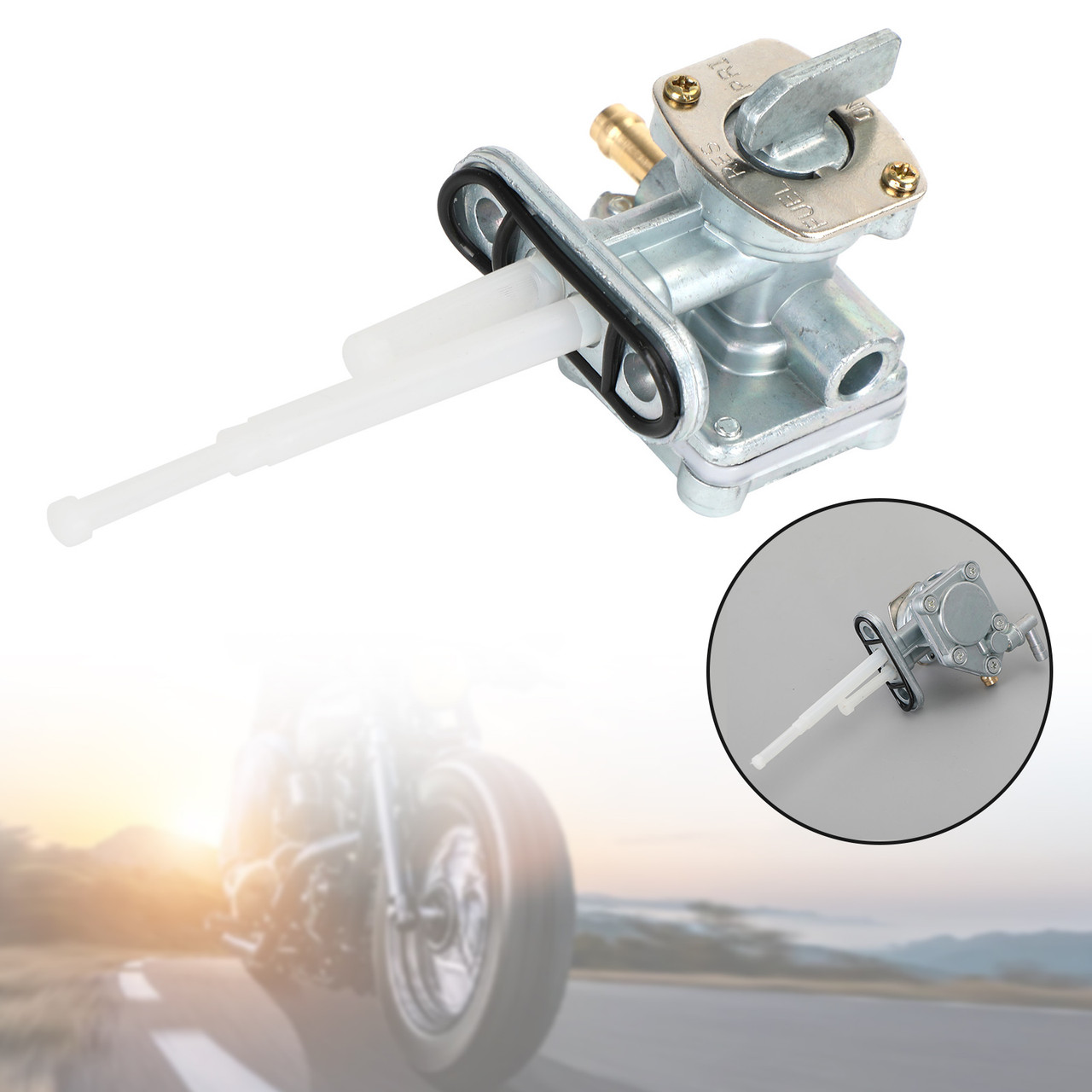 Gas Tank Fuel Cock Valve Petcock fit for Yamaha FJ600 1984-1990 XJ750 1982-1983