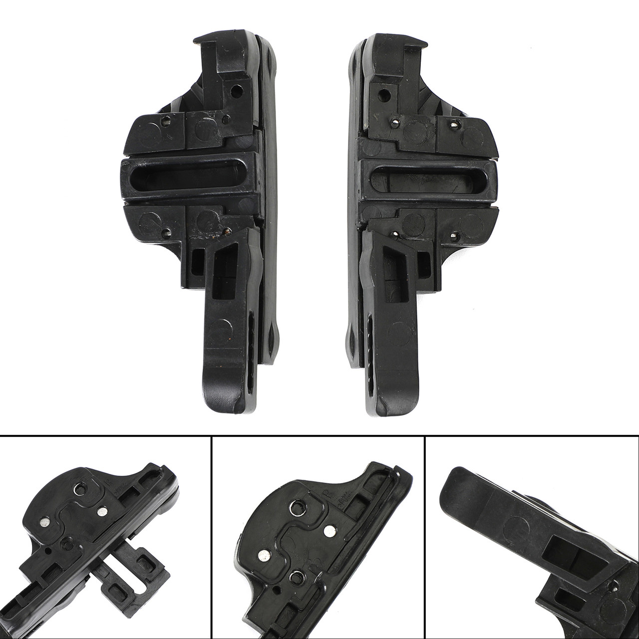 2pcs Sunproof Clip Slideway Ceiling Bracket For Jeep Renegade 77368445 77368446