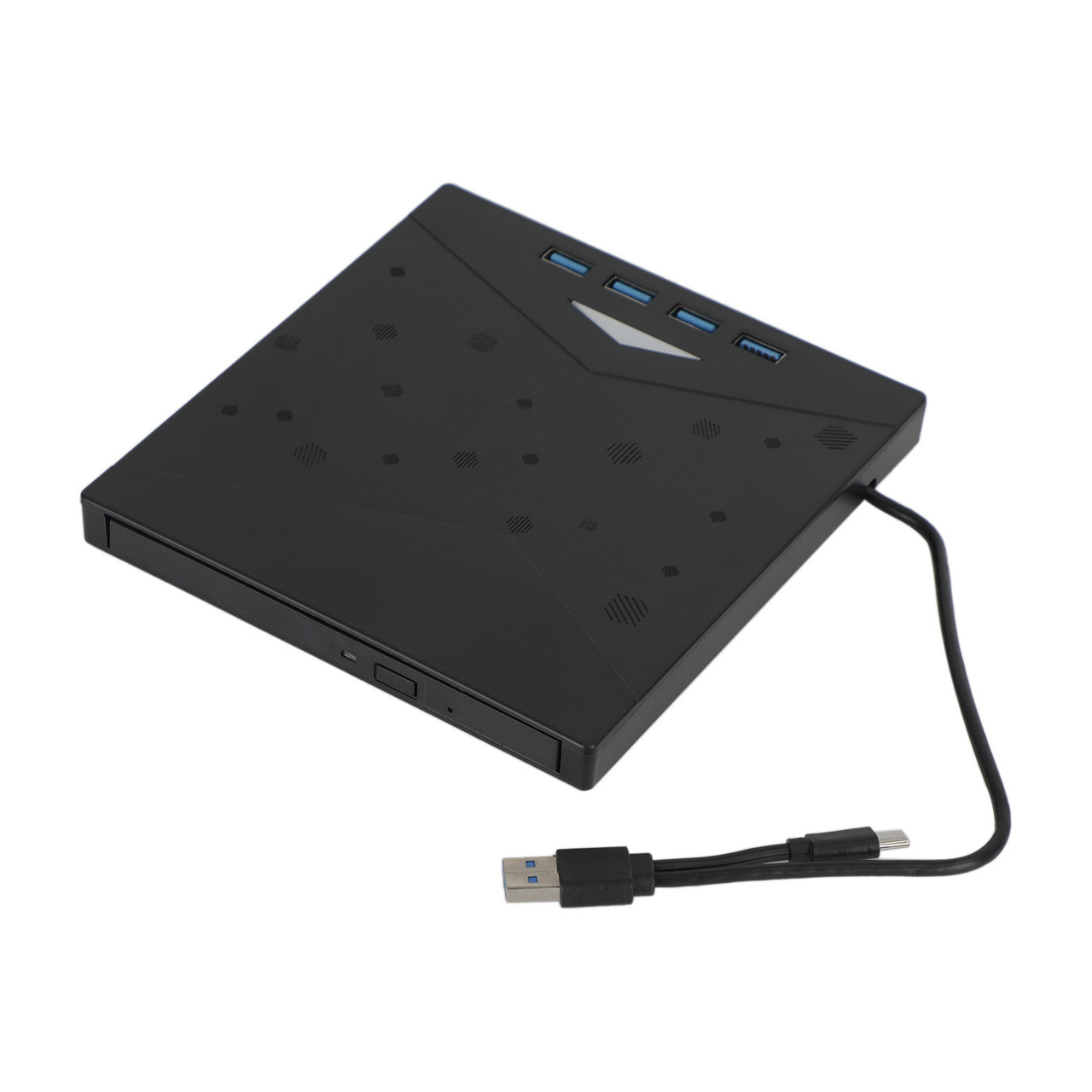 7 in 1 External CD/DVD Burner Drive USB 3.0 Type-c Type A CD-ROM Laptop