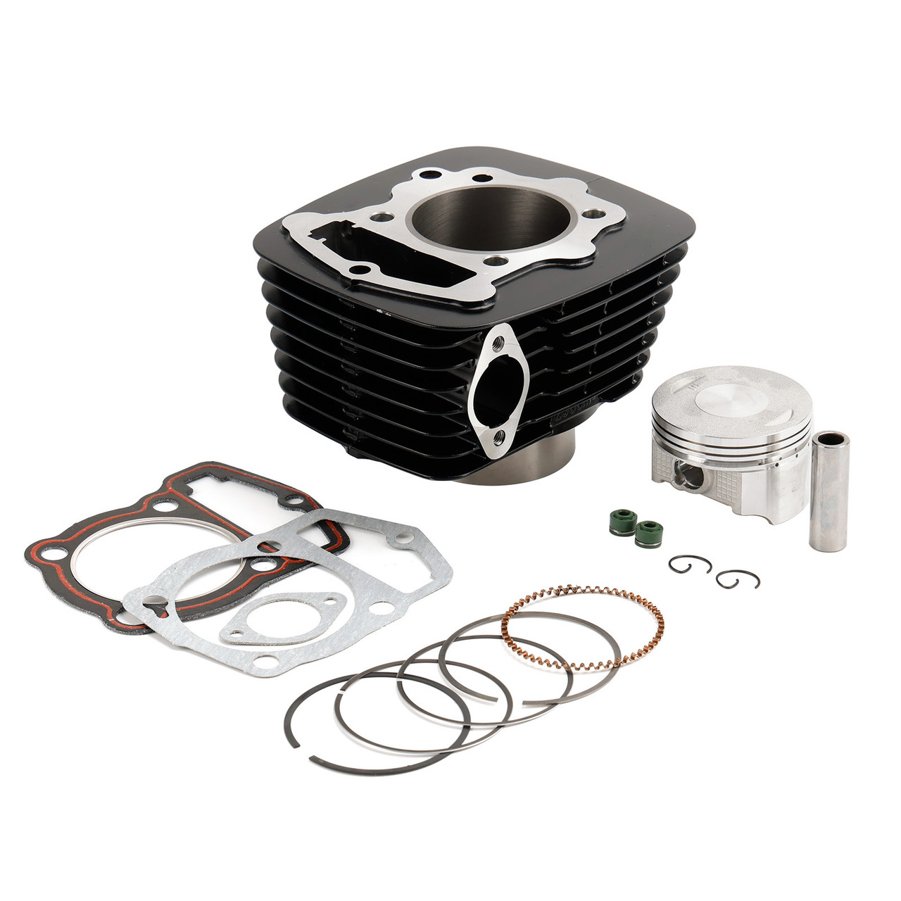 250cc Cylinder Kit 65.5mm For Italika 250Z / Negro - Piston pin 15mm - 2014-2019