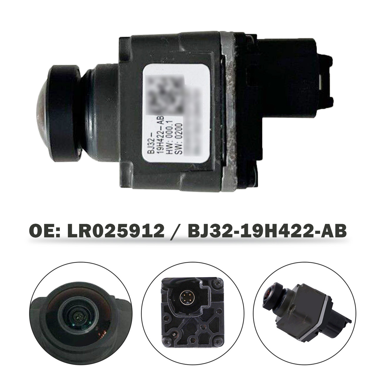Front Bumper Reverse Camera LR025912 /BJ32-19H422-AB For Range Rover Evoque L538