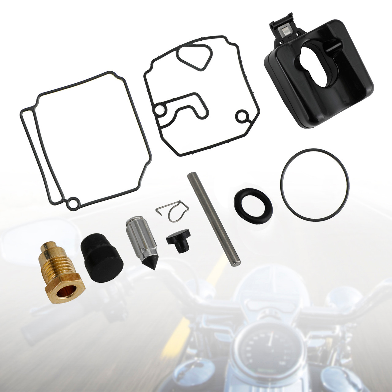 3X Carburetor Carb Rebuild Kit fit for Yamaha 3 Cyl 2.834 Bore 60HP 70HP 1992-06