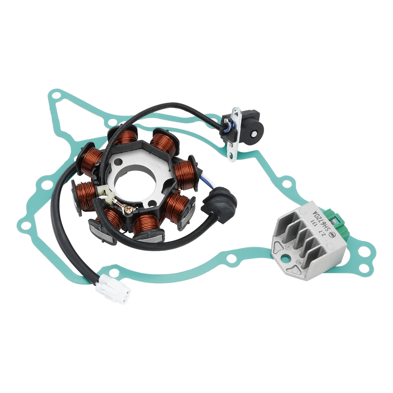 Generator Stator Voltage Regulator Gasket For Kawasaki KLX110 KLX110L 2010-2024