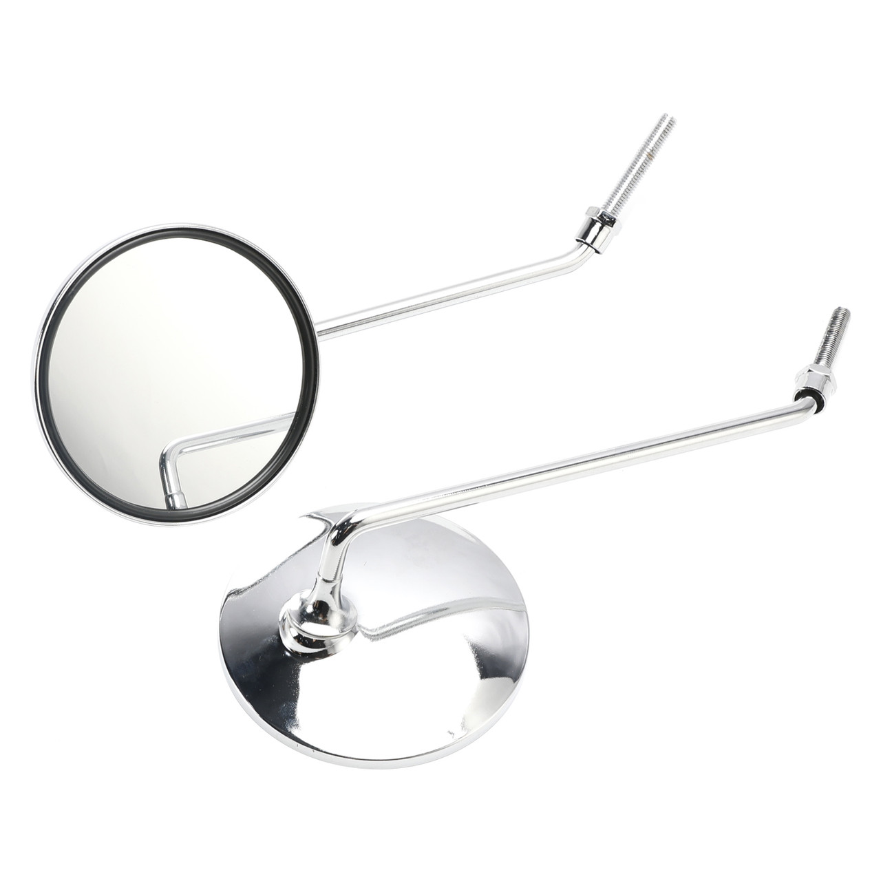 Pair Mirror Set 8mm Fits HONDA C50 C65 C70 C90 CM91 CM90 CB100 CB125S CL100