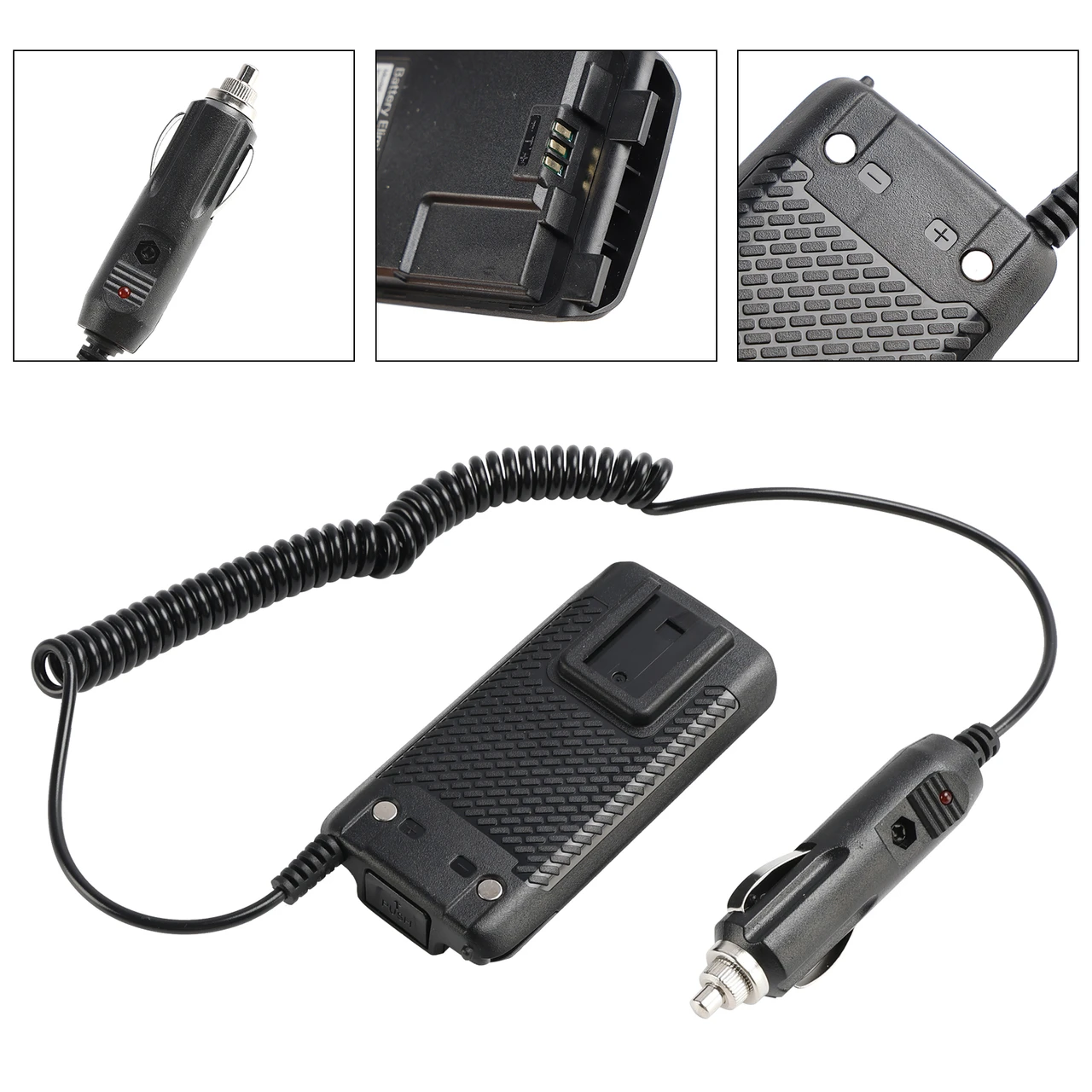 Quansheng UV-K5 Car Charger 12V/24V Battery Eliminator For UV-K5 UV-K6 UV-5RPLUS