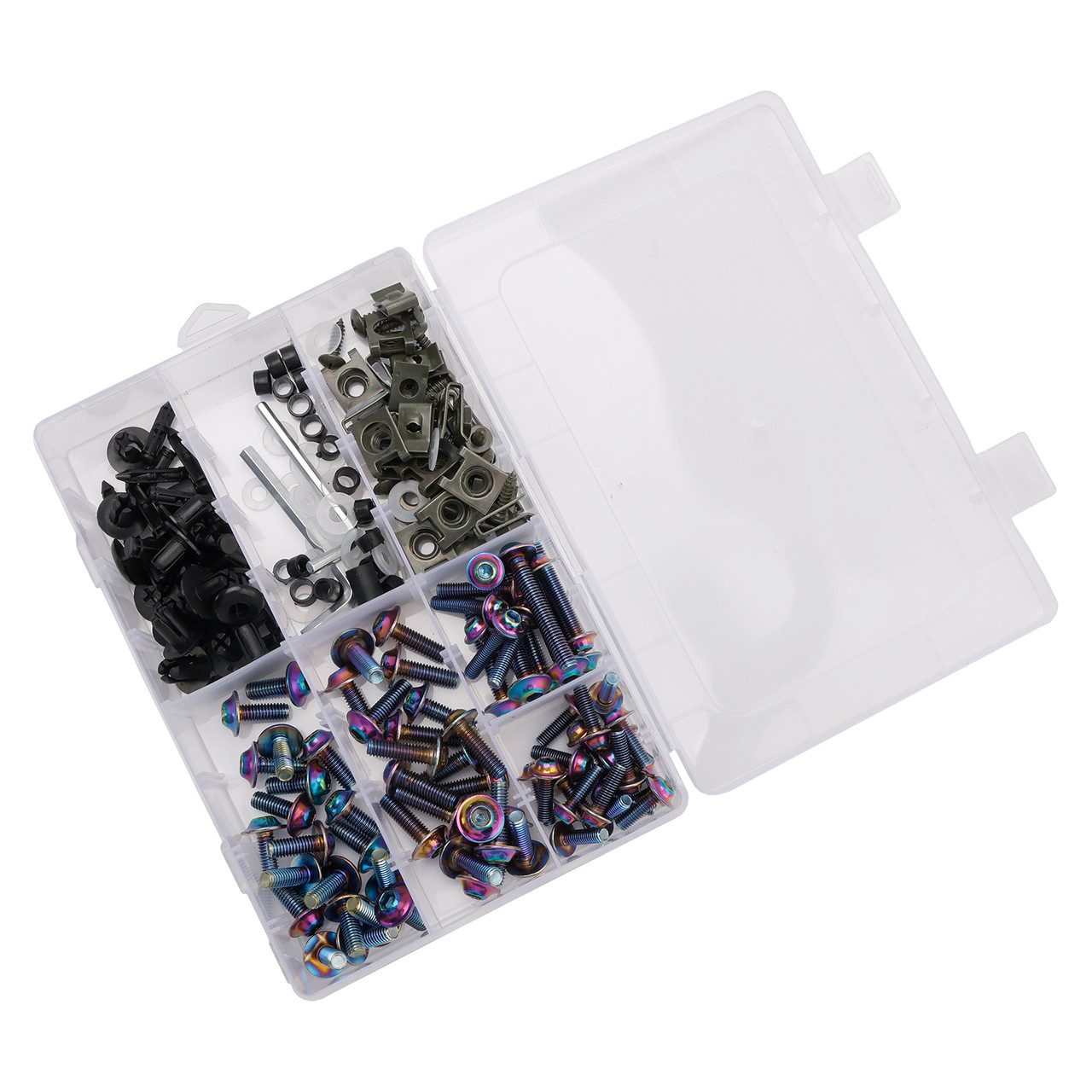 Iridium Fairing Bolts Screws Bodywork Kit For Yamaha YZF R6 R1 R3 R25 FZ07 FZ09
