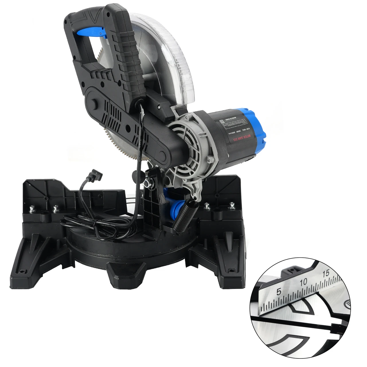 High precision10-Inch Single-Bevel Sliding Compound 0-45 Bevel Miter Saw