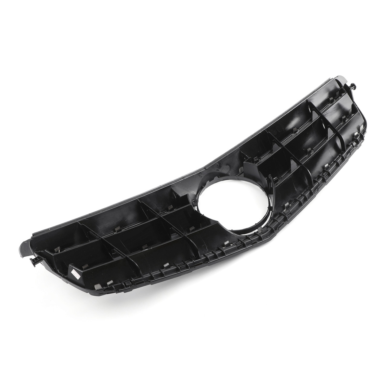Black Front Grill Grille Fit Mercedes Benz C Class W204 C300 C350 2008-2014