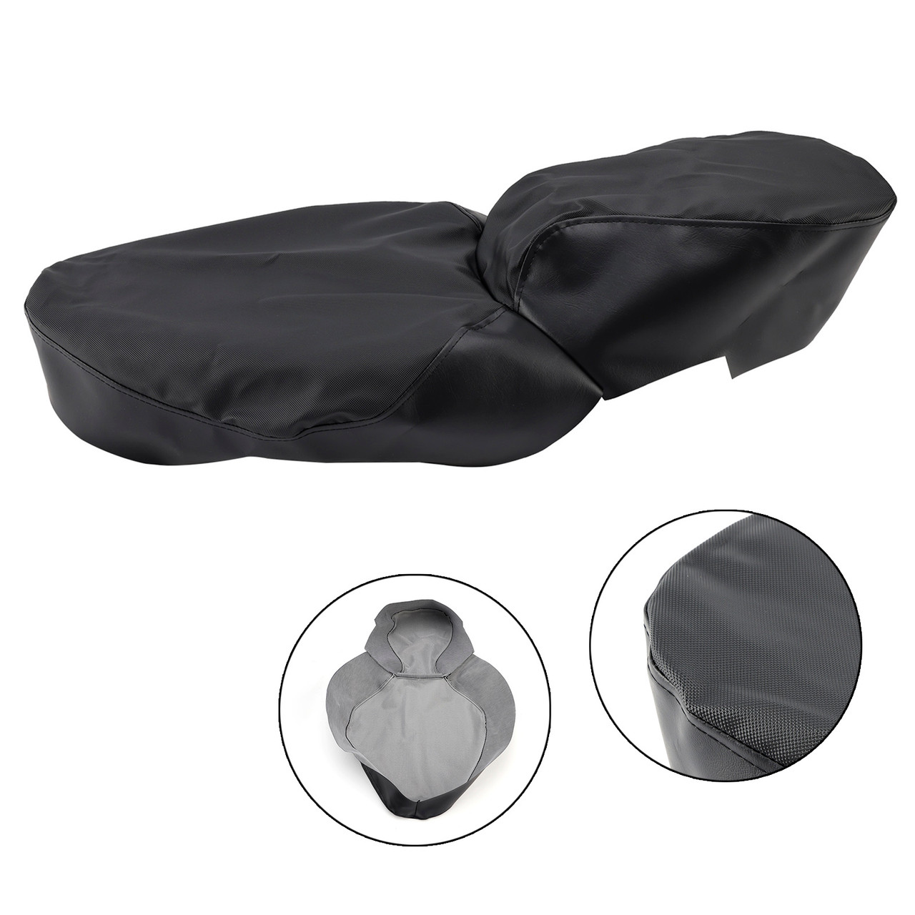 Rider Passenger Front Rear Seat Skin Fit For Kawasaki Vulcan Vn400 800 95-12