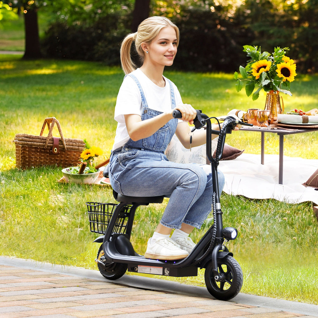 Electric Scooter for Kids Ages 4-10