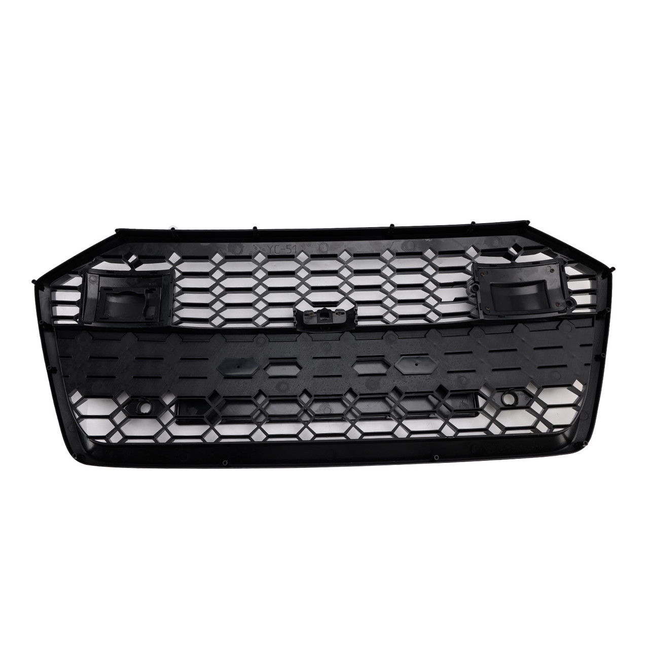 RS6 Style Honeycomb Mesh Front Grille Grill Fit Audi A6 S6 2019-2026 W/ACC