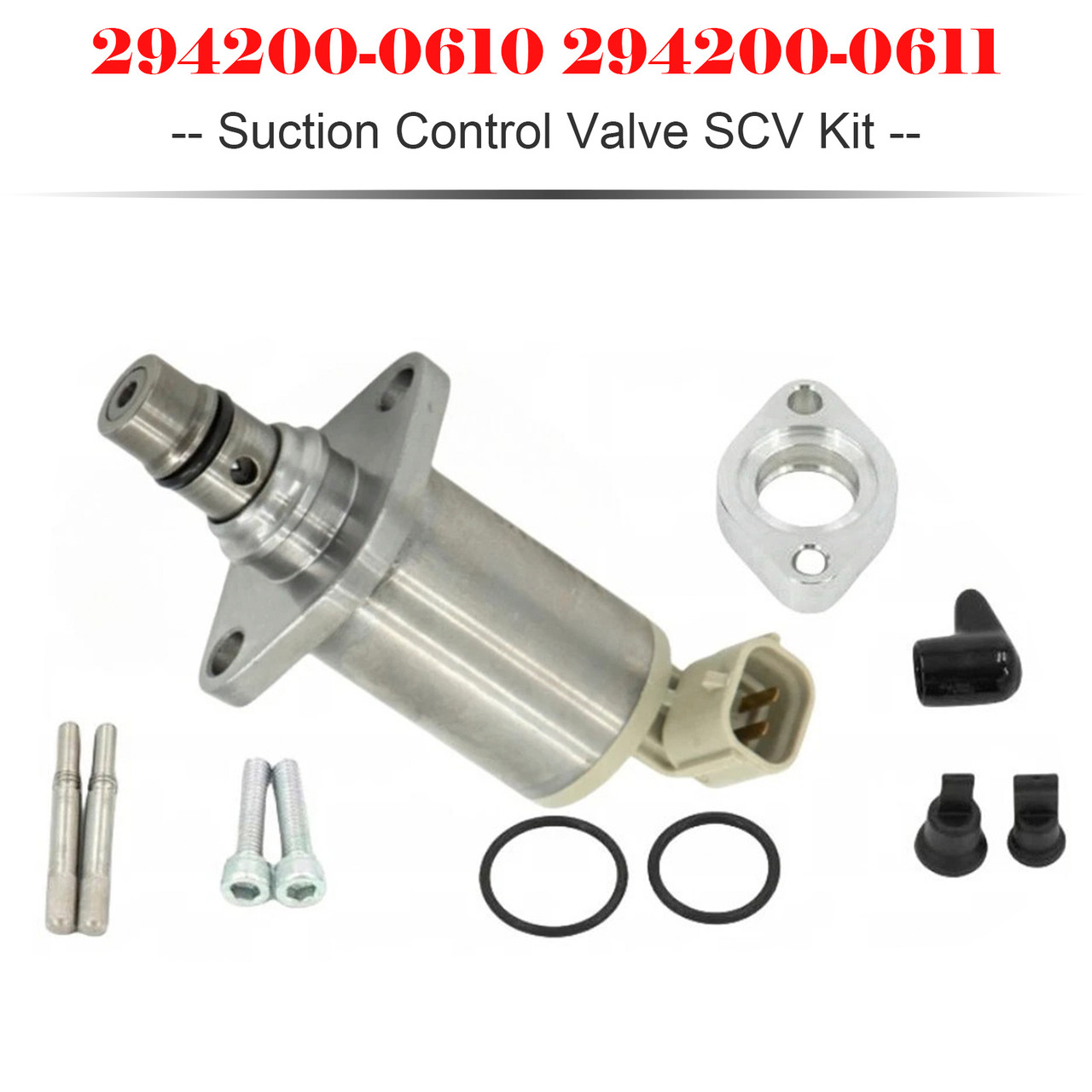 Suction Control Valve SCV Kit 294200-0610 294200-0611 for Toyota 1AD-FTV 2AD-FTV