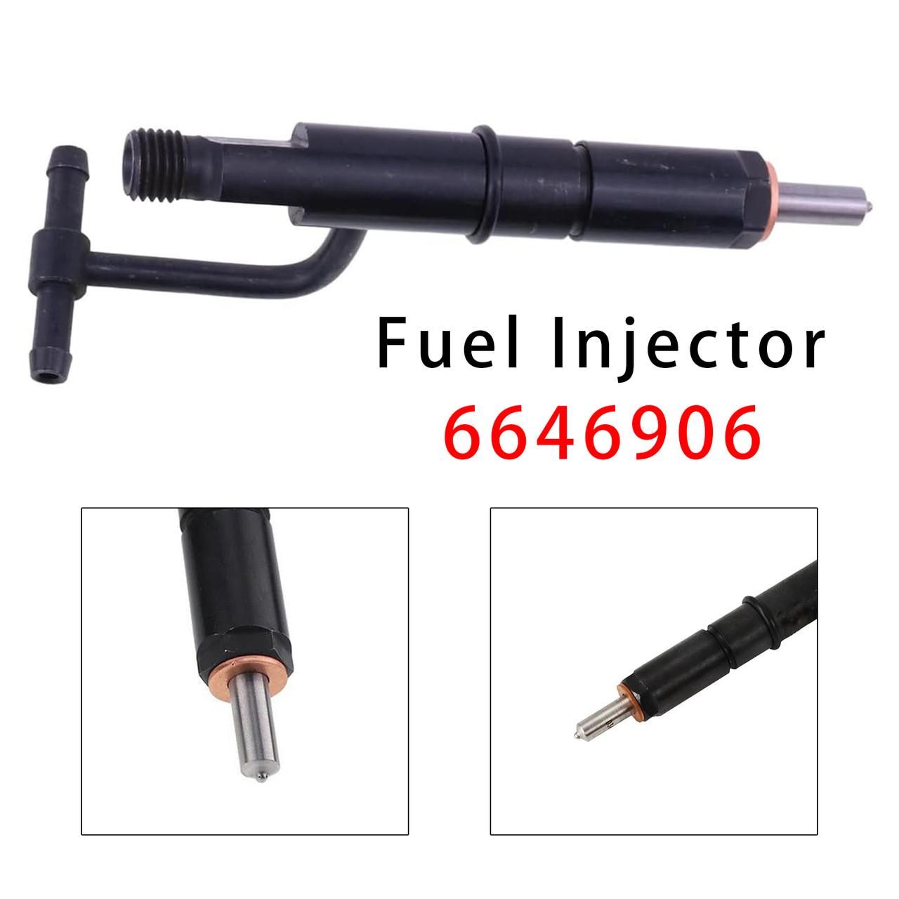 1Pcs Fuel Injector For Mustang Bobcat 843 853 960 2060 Isuzu 4JB1 6646906