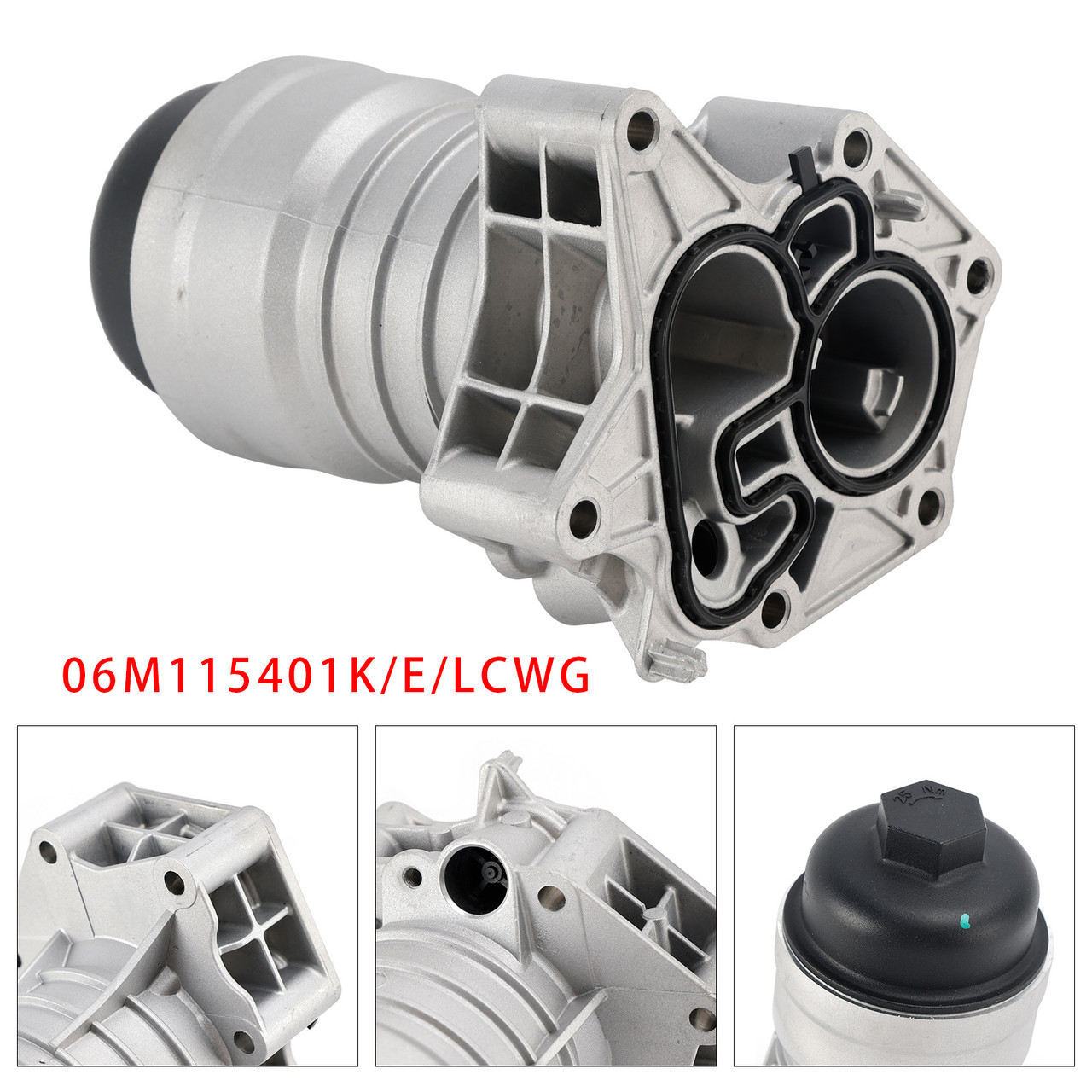 06M115401K/E/LCWG Oil Filter Housing Oil Cooler For VW AUDI S4 S5 A6 A7 SQ5