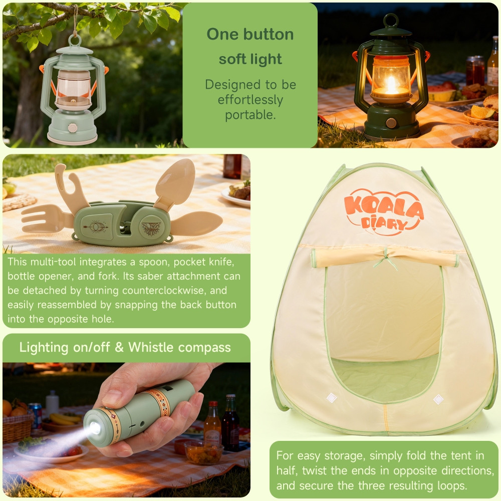 Kids Camping Set with Tent
