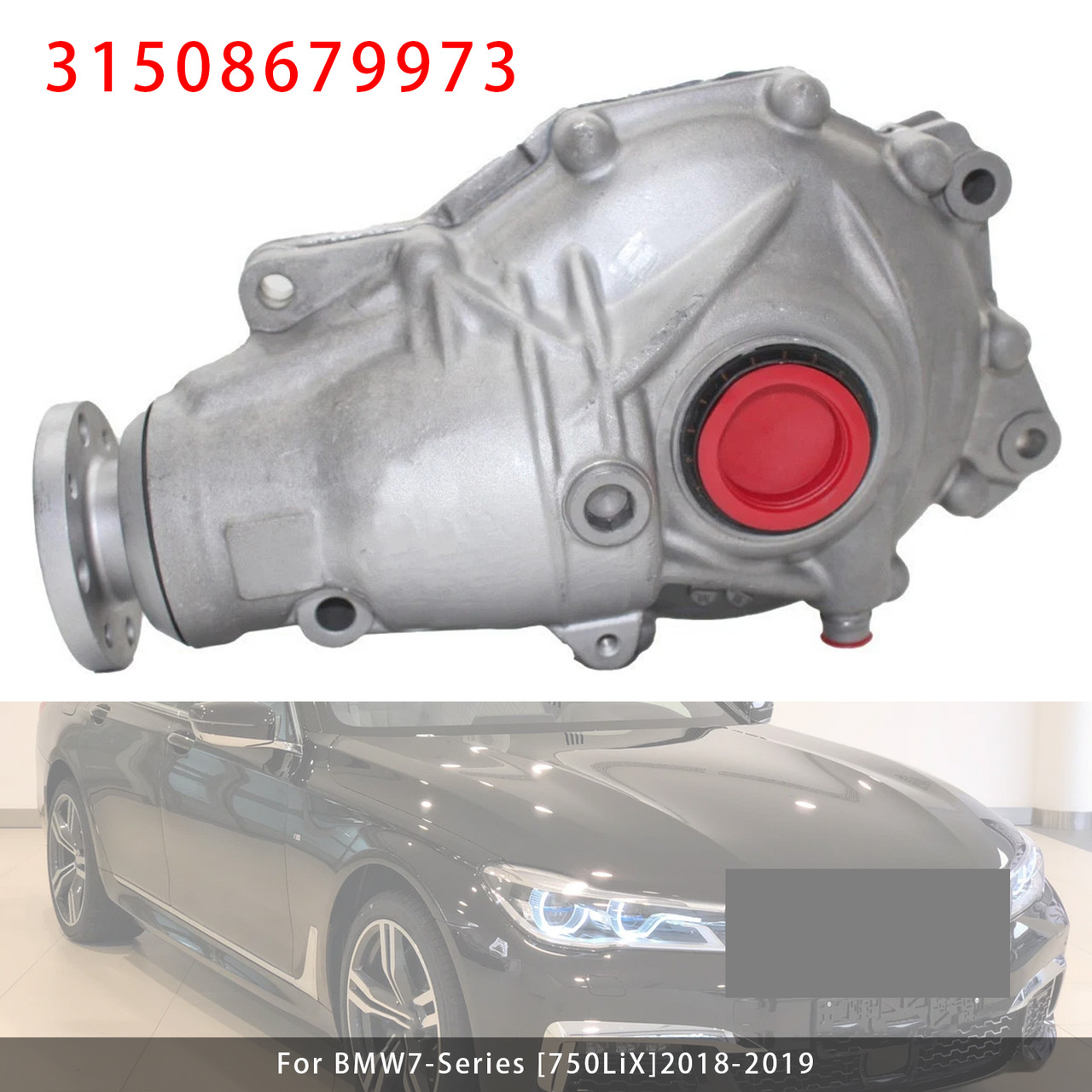 Front Differential 2.81 Ratio 31508679973 For BMW 750iX M760iX X7 X5 M850 G12