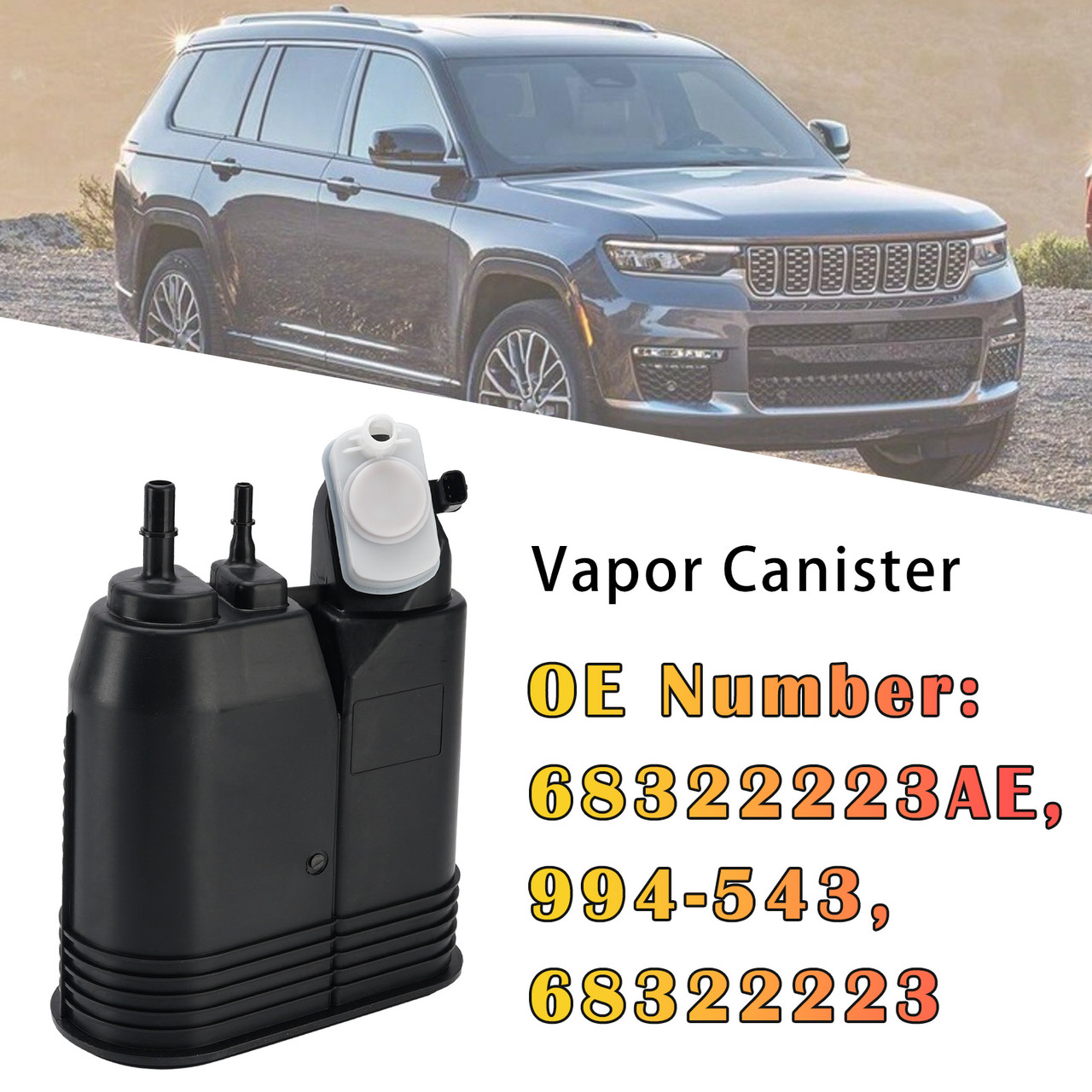 Vapor Canister 68322223AE For Dodge Durango Jeep Grand Cherokee 2011-2021
