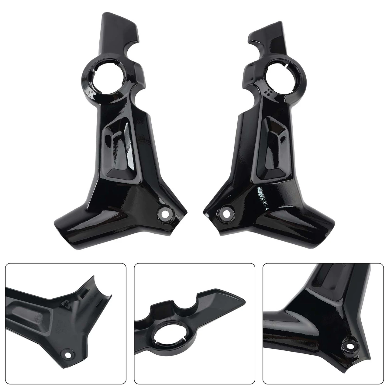 Frame Guard Side Protection Cover Fairing For Trident 660 22-25 800 25-27 Black