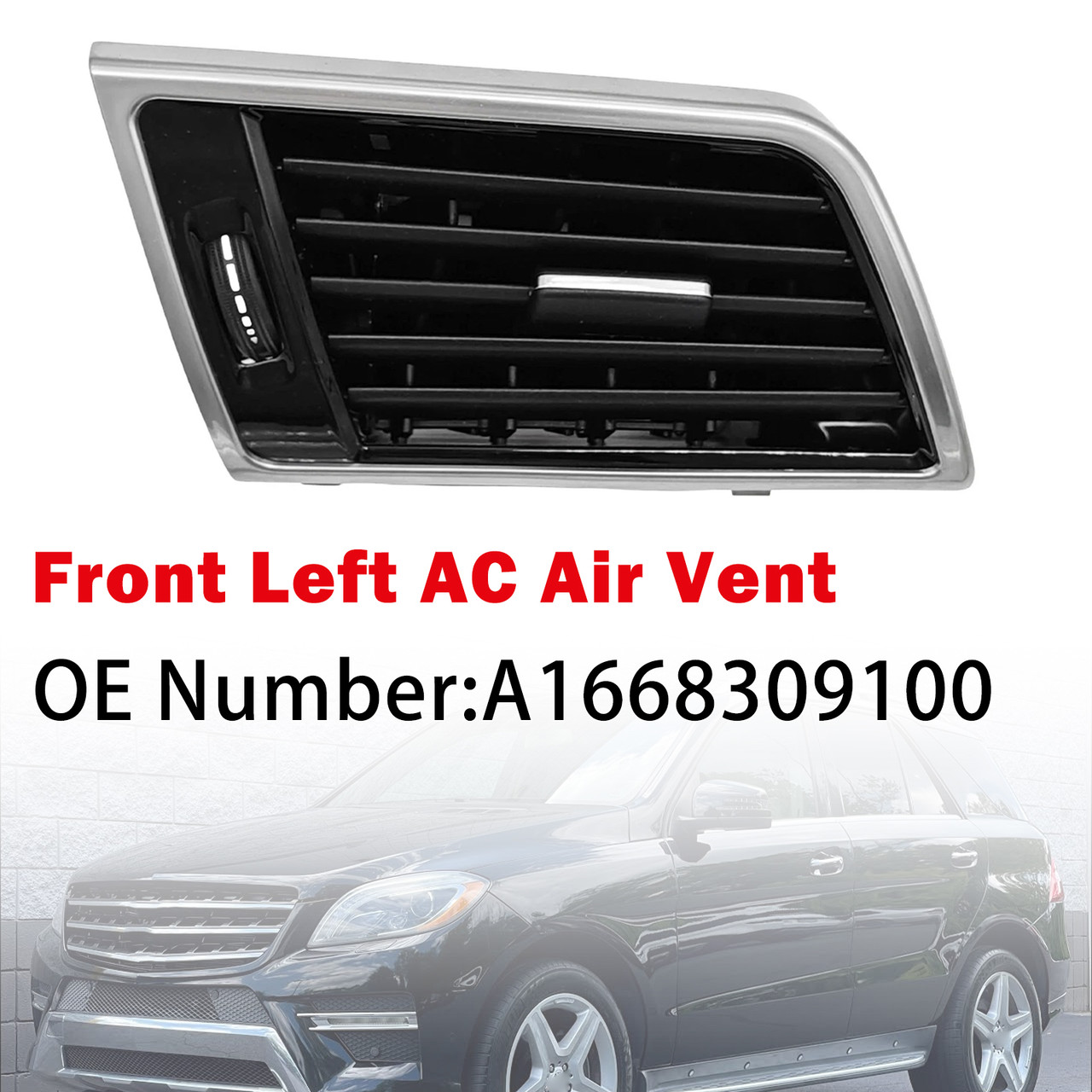 Front Left AC Air Vent A1668309100 For Mercedes Benz GLE C292 W166