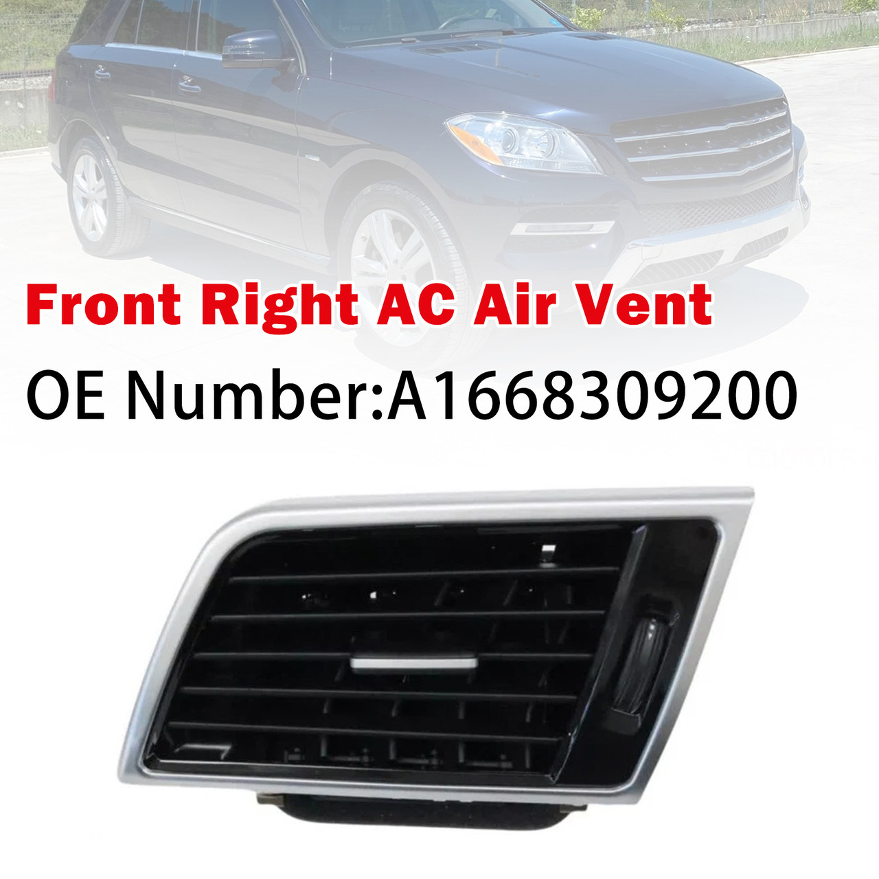Front Right Air Vent A1668309200 For Mercedes Benz GLE C292 W166