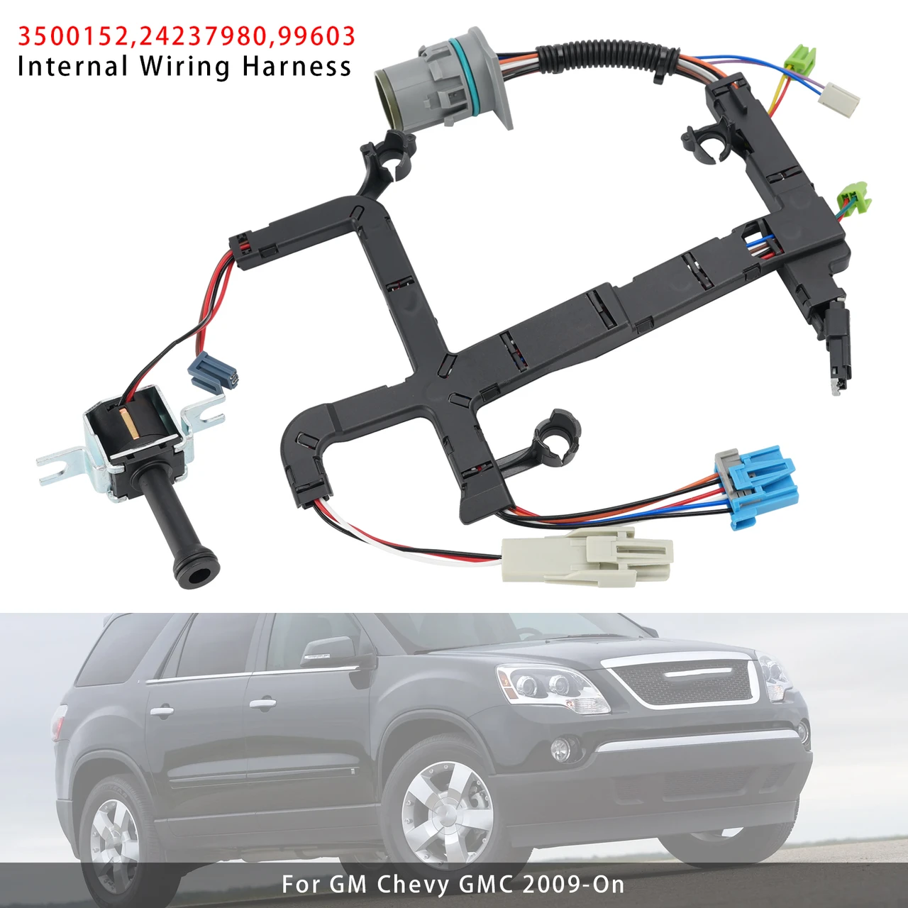 4L60E 4L65E 4L70E Internal Wiring Harness w/TCC Solenoid 99603 For GM Chevy GMC