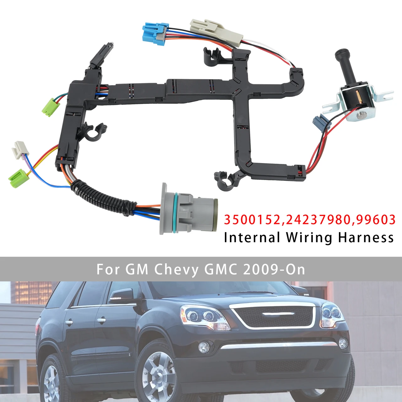 4L60E 4L65E 4L70E Internal Wiring Harness w/TCC Solenoid 99603 For GM Chevy GMC