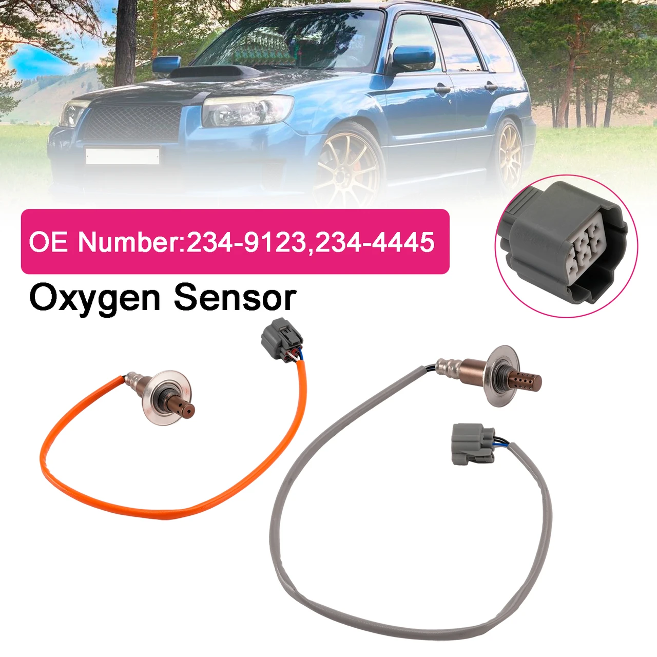 Up & Down Oxygen Sensor 234-9123 234-4445 For Subaru Forester Impreza Legacy