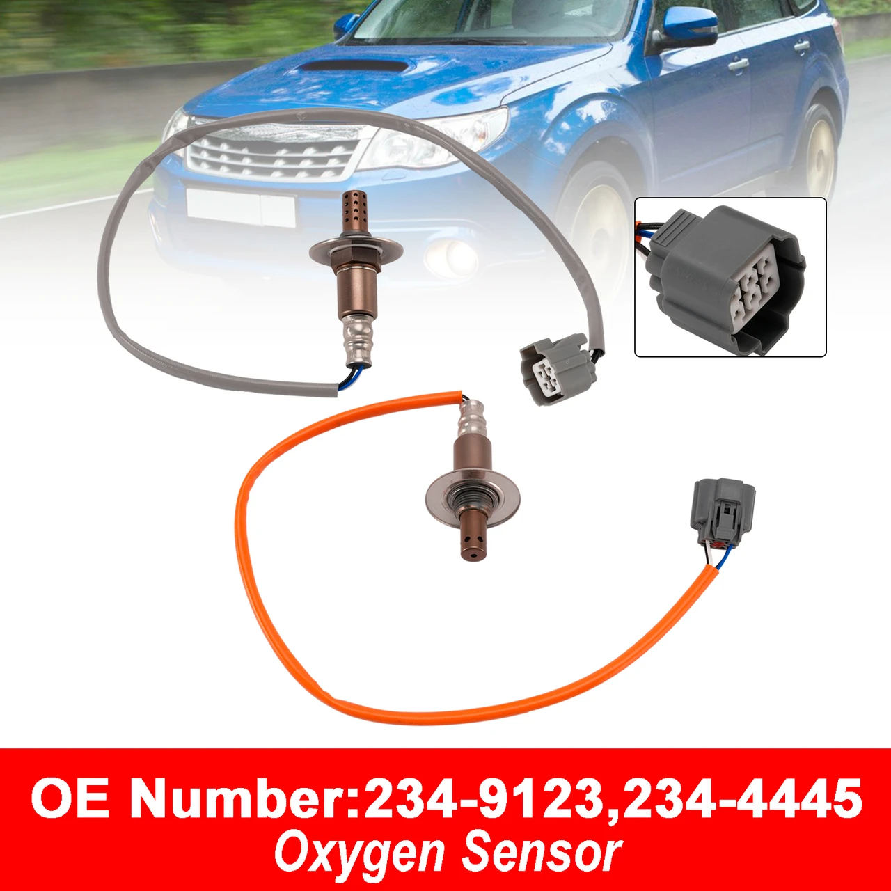 Up & Down Oxygen Sensor 234-9123 234-4445 For Subaru Forester Impreza Legacy