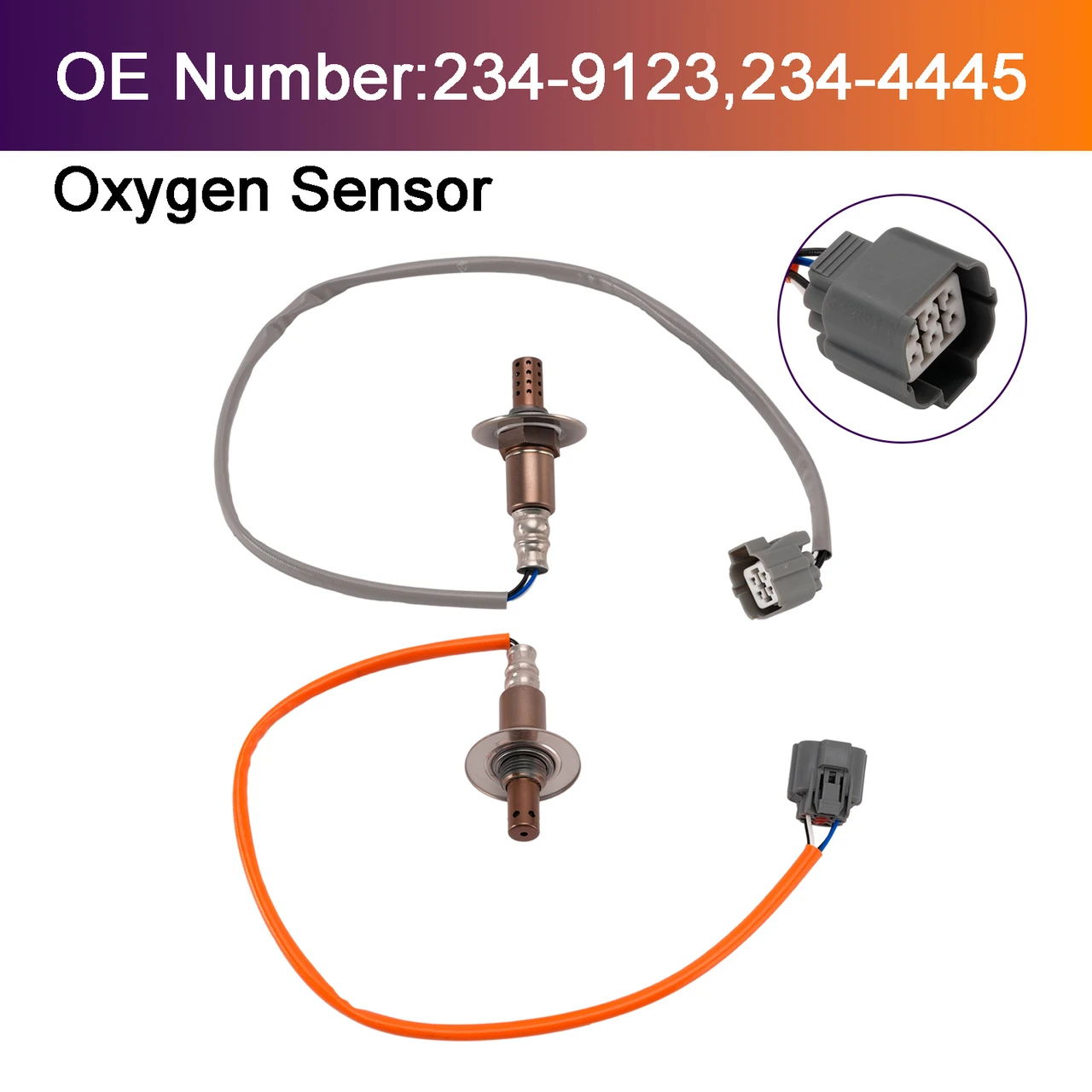 Up & Down Oxygen Sensor 234-9123 234-4445 For Subaru Forester Impreza Legacy