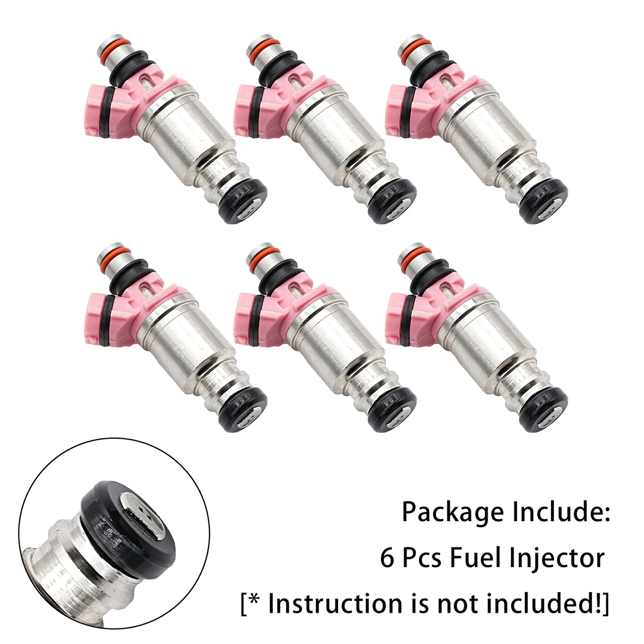 6Pcs Fuel Injector For Toyota Landcruiser 4.5L 1FZ-FE 92-95 23250-74080