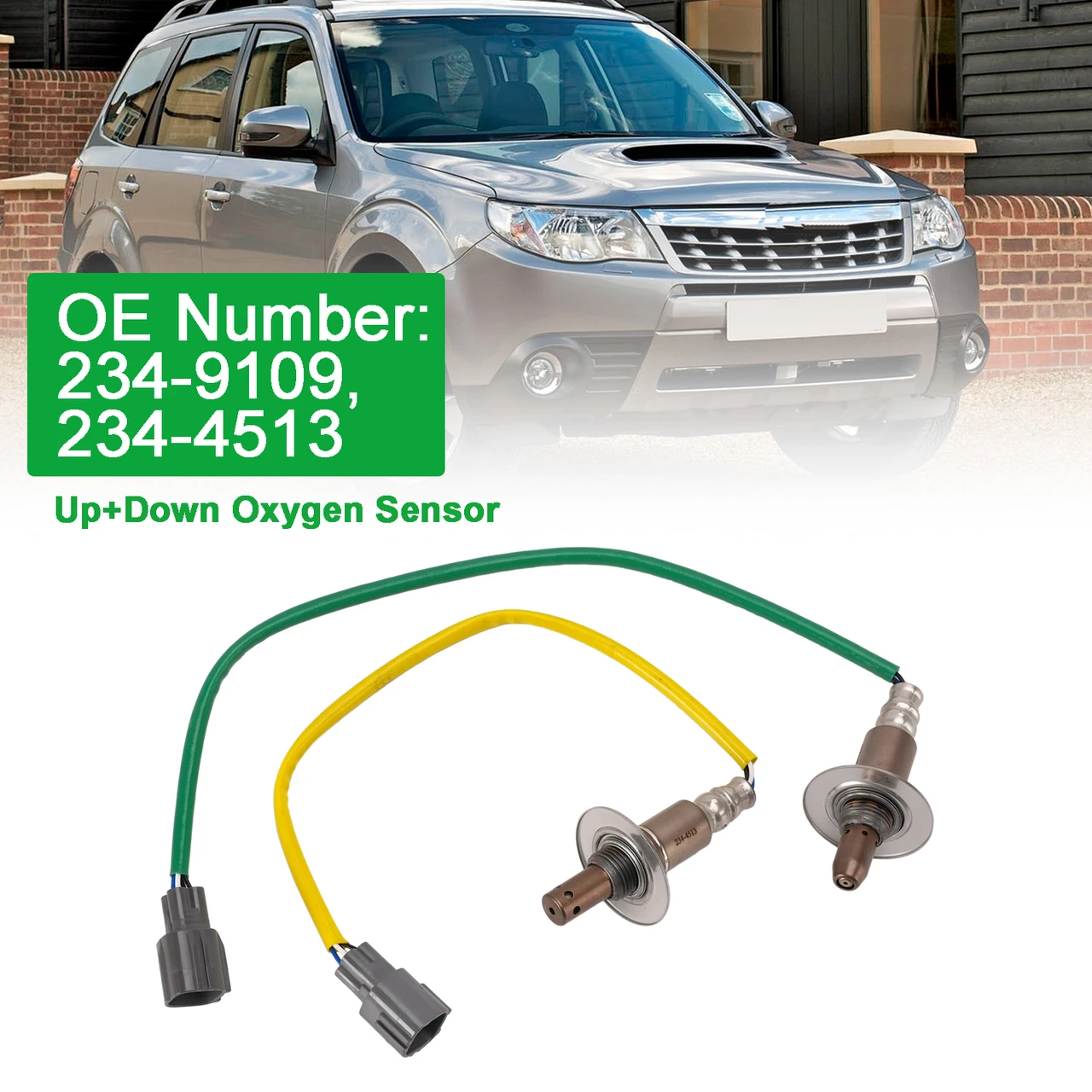 Up+Down O2 Sensor 234-9109 234-4513 For Subaru Forester Impreza 2.0L 2.5L