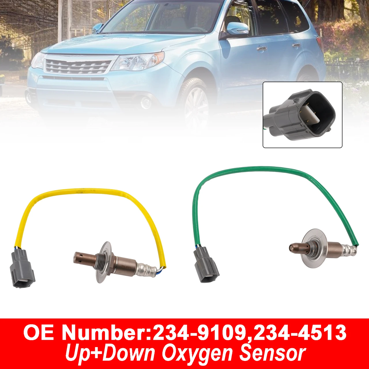 Up+Down O2 Sensor 234-9109 234-4513 For Subaru Forester Impreza 2.0L 2.5L