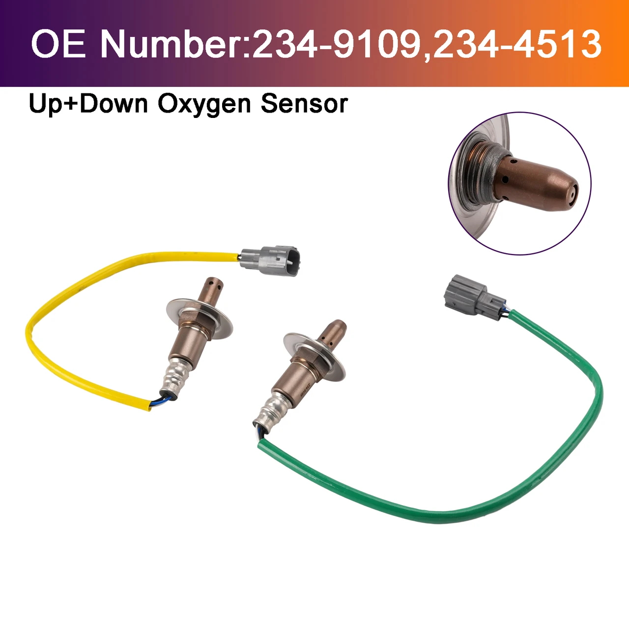 Up+Down O2 Sensor 234-9109 234-4513 For Subaru Forester Impreza 2.0L 2.5L