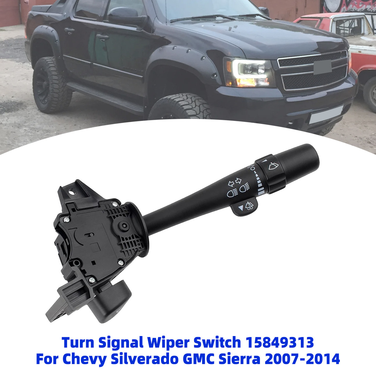 Turn Signal Wiper Switch 15849313 For Chevy Silverado GMC Sierra 2007-2014