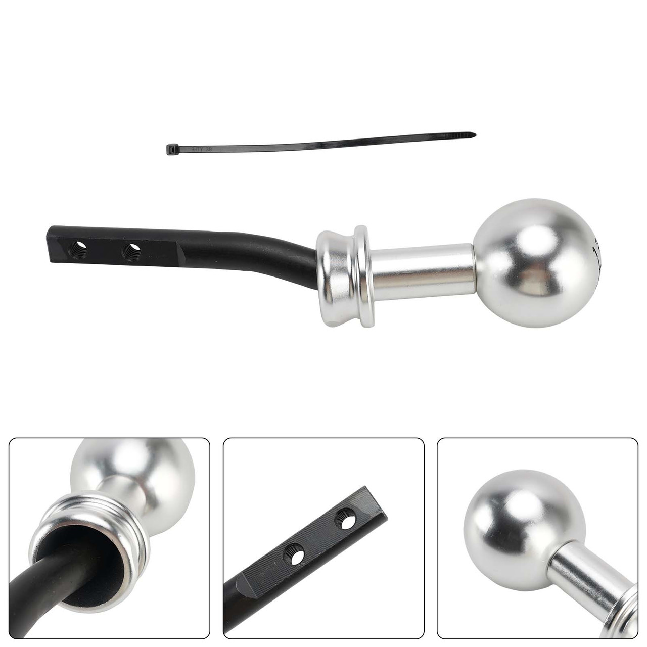 6 Speed Manual Transmission Shifter Handle & Knob Fit Dodge Challenger 2009-19