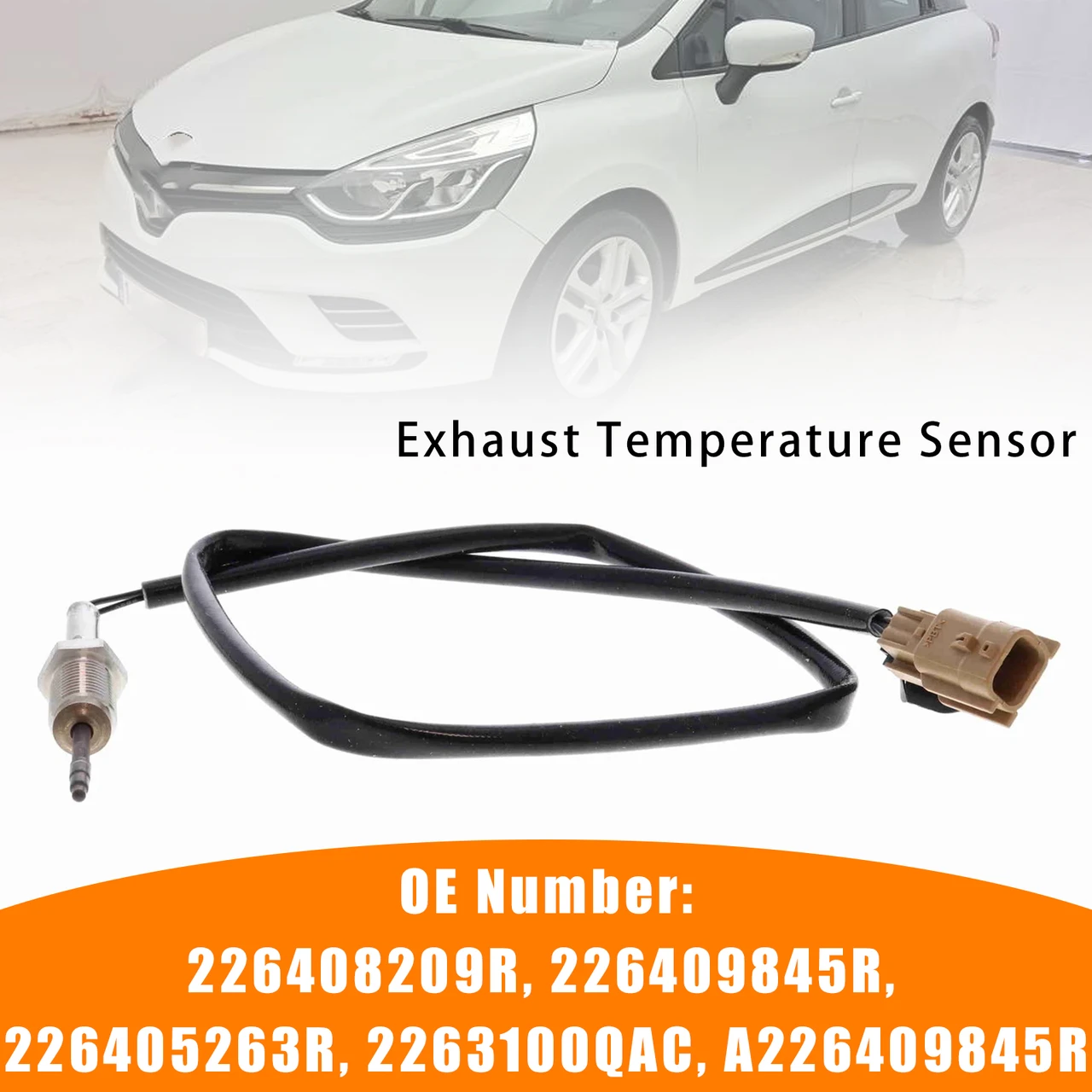 Exhaust Temperature Sensor for Dacia Logan Renault Clio Kangoo Megane Nissan