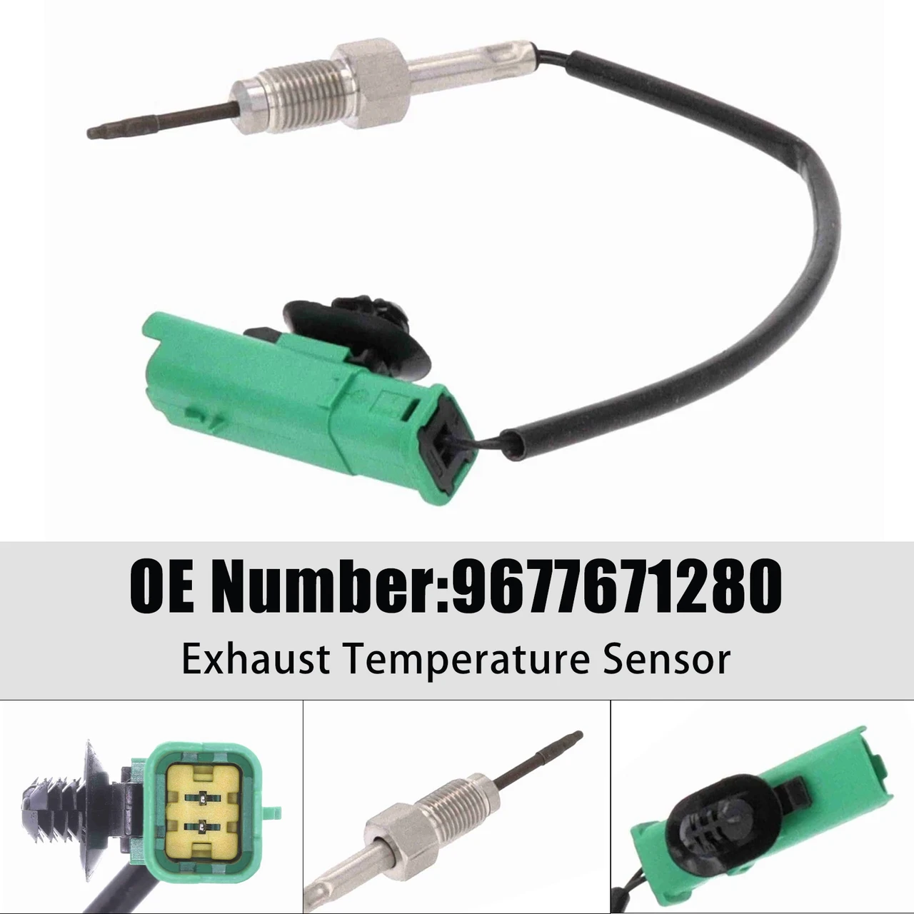 Exhaust Gas Temperature Sensor 9677671280 For Citroen C4 Grand Picasso 2013-