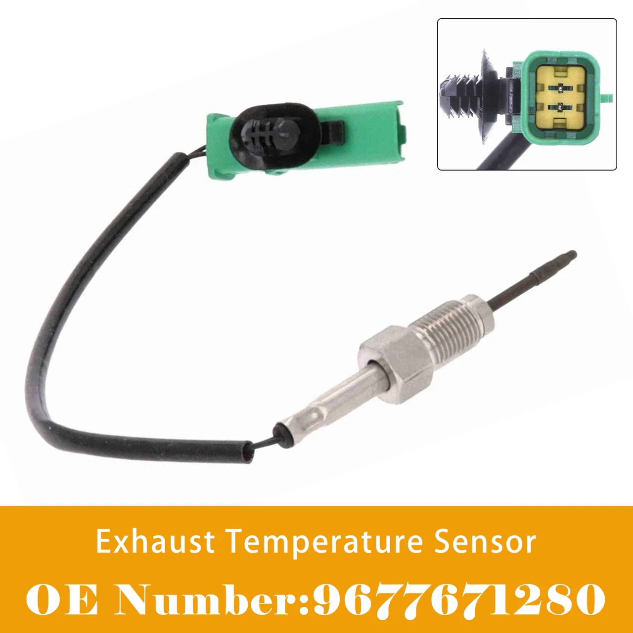 Exhaust Gas Temperature Sensor 9677671280 For Citroen C4 Grand Picasso 2013-
