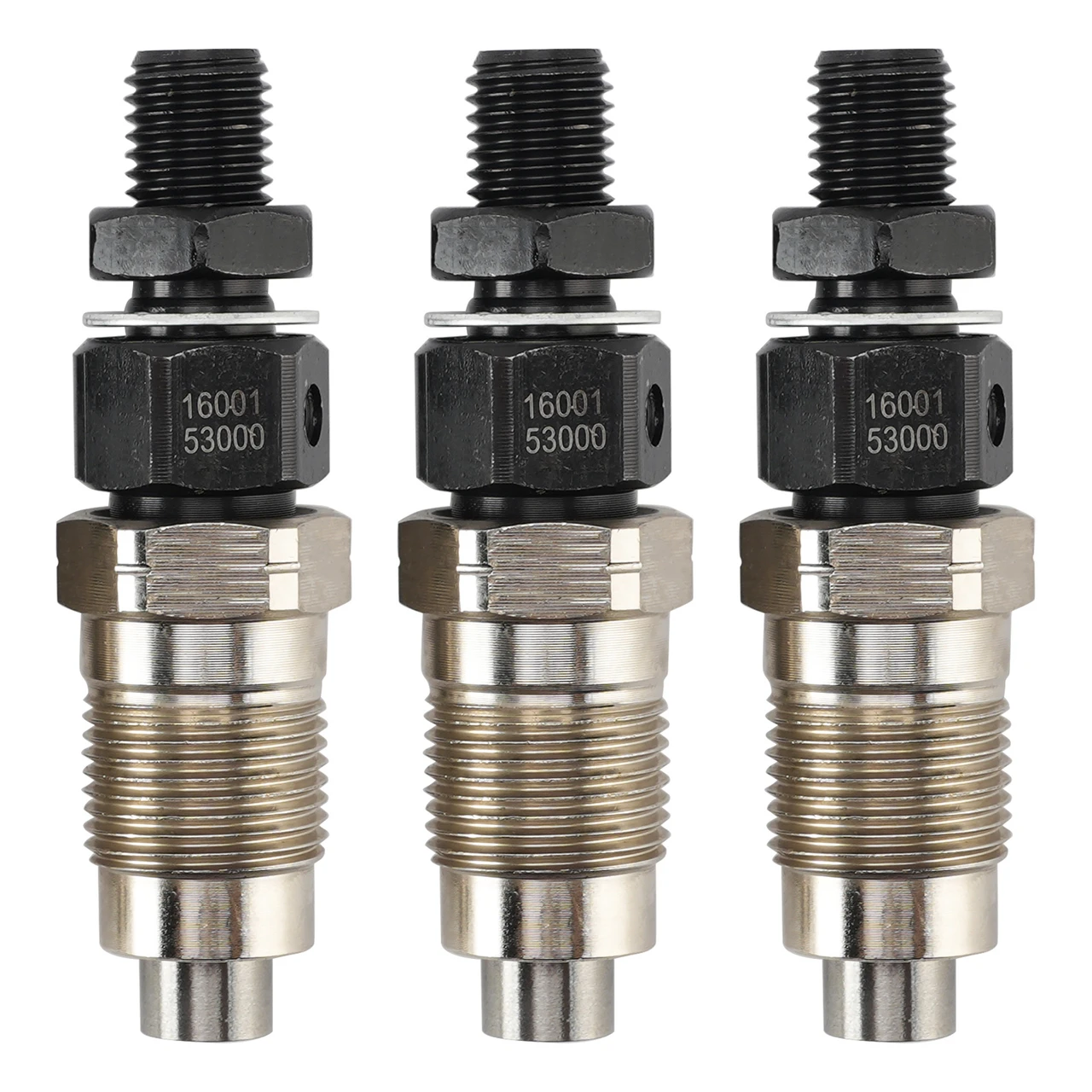 3PCS Fuel Injector For Kubota D722 H1600-53000 16001-53002 16001-53000