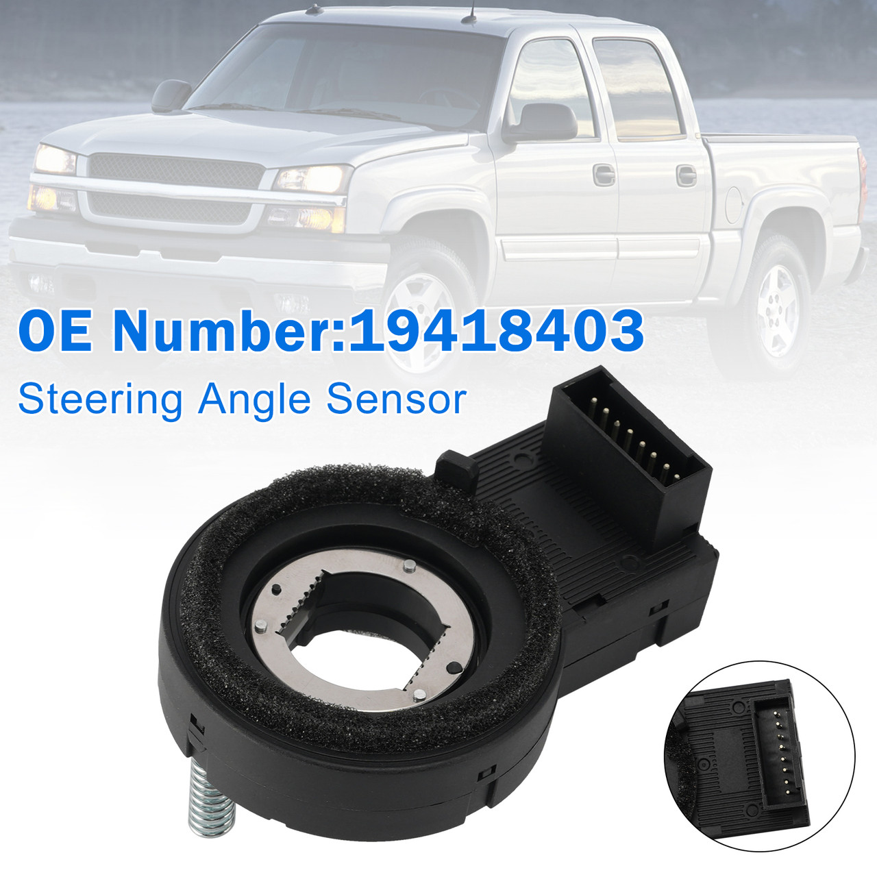 Steering Angle Sensor 19418403 For GM Escalade Silverado Sierra 1500 2010-2014