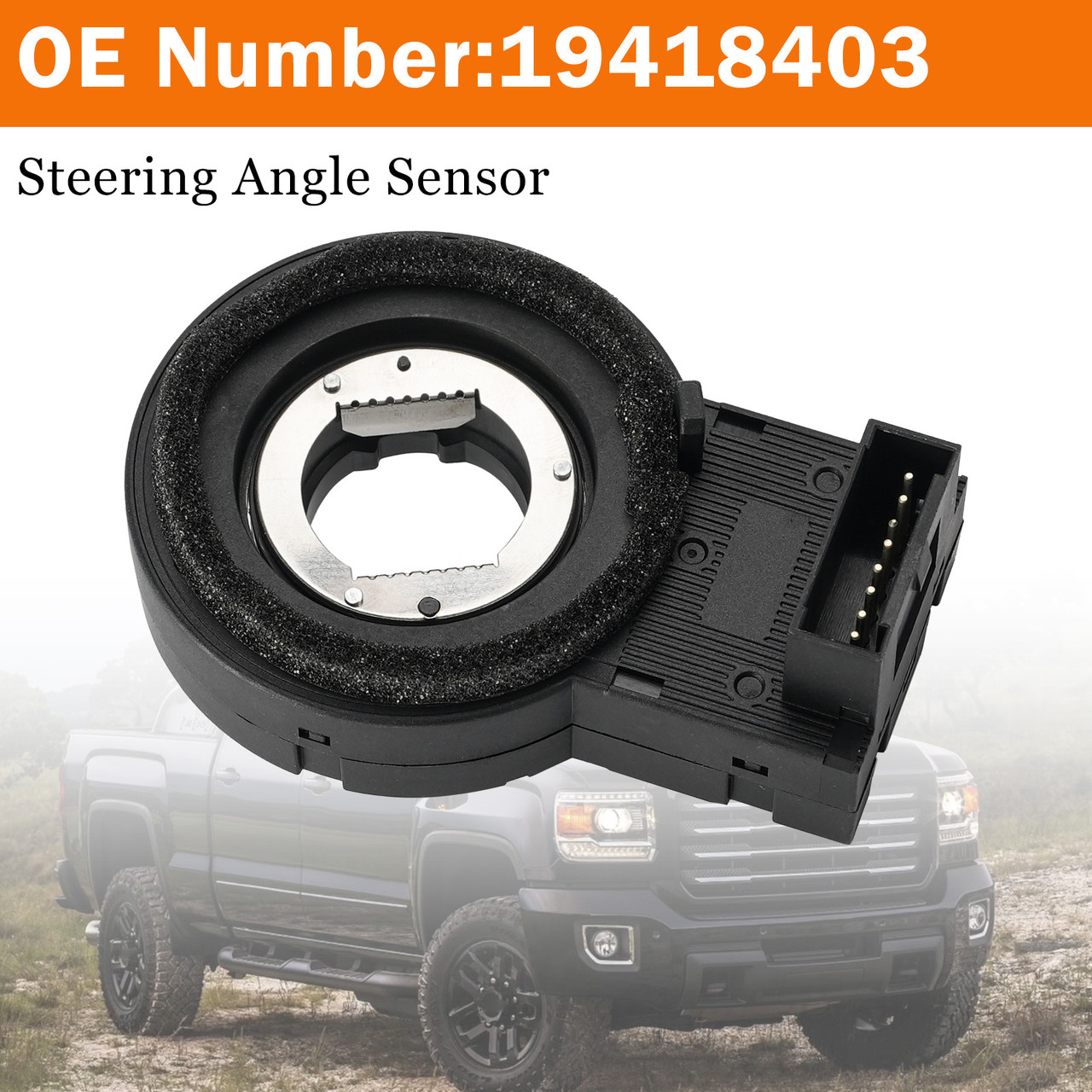 Steering Angle Sensor 19418403 For GM Escalade Silverado Sierra 1500 2010-2014