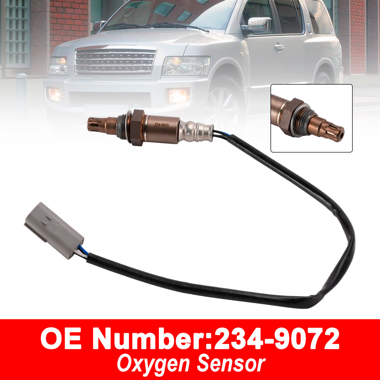 234-9072 Upstream Air Fuel Ratio Sensor For Nissan Armada Pathfinder 2007
