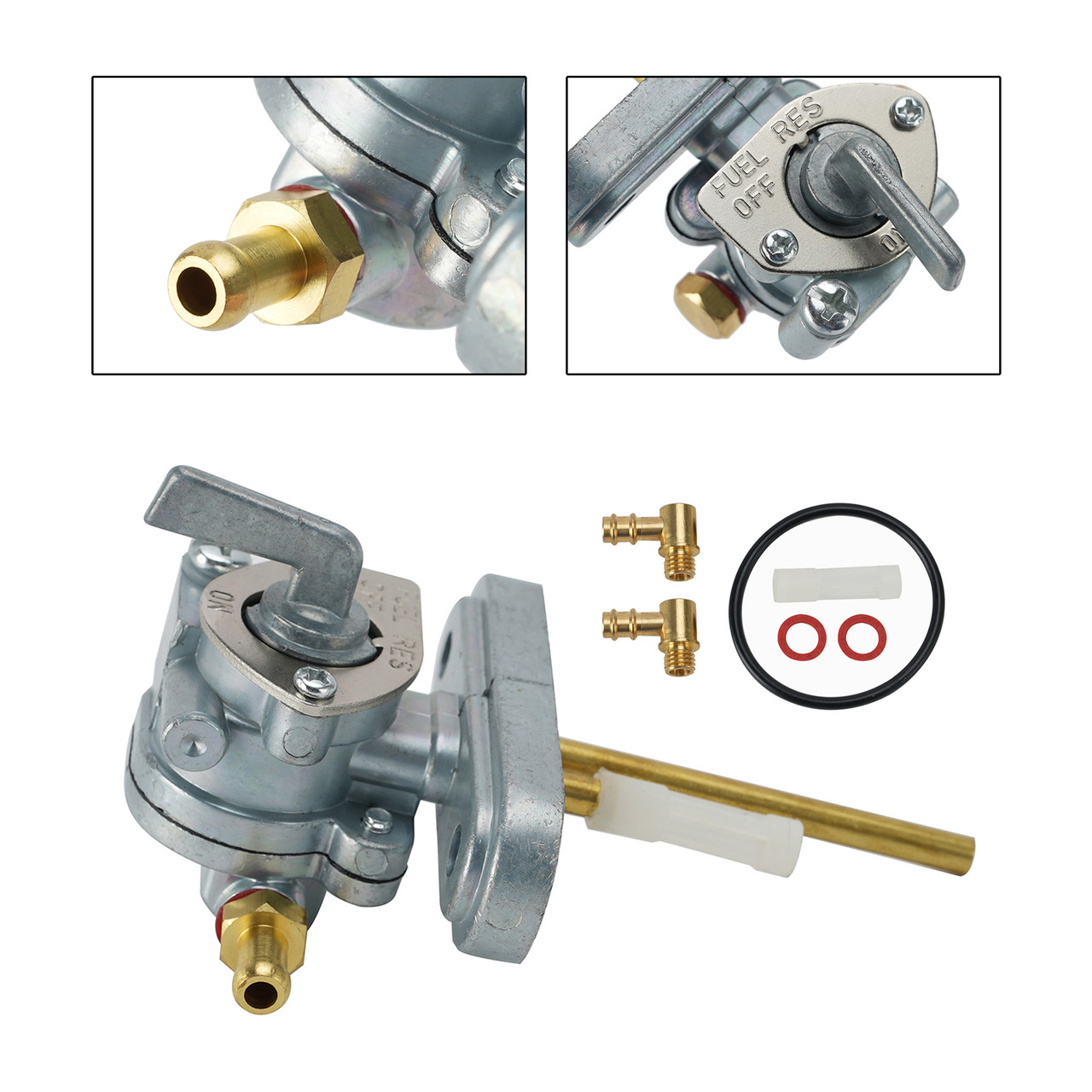 Petcock Fuel Gas Tap Valve fit for Yamaha XS500 XS650 SR500 XS1100 447-24500-01