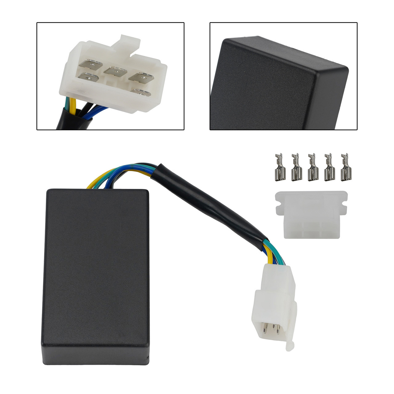 CDI Igniter Box fit for Kawasaki KZ250 1980-83 KLT200 1981-84 KLF300 1986-1987