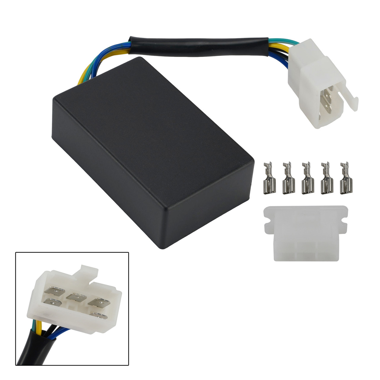 CDI Igniter Box fit for Kawasaki KZ250 1980-83 KLT200 1981-84 KLF300 1986-1987