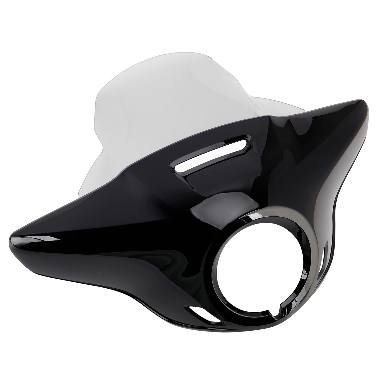 Windshield Headlight Fairing fit for CMX1100 Rebel 21-24 Gloss Black+Clear