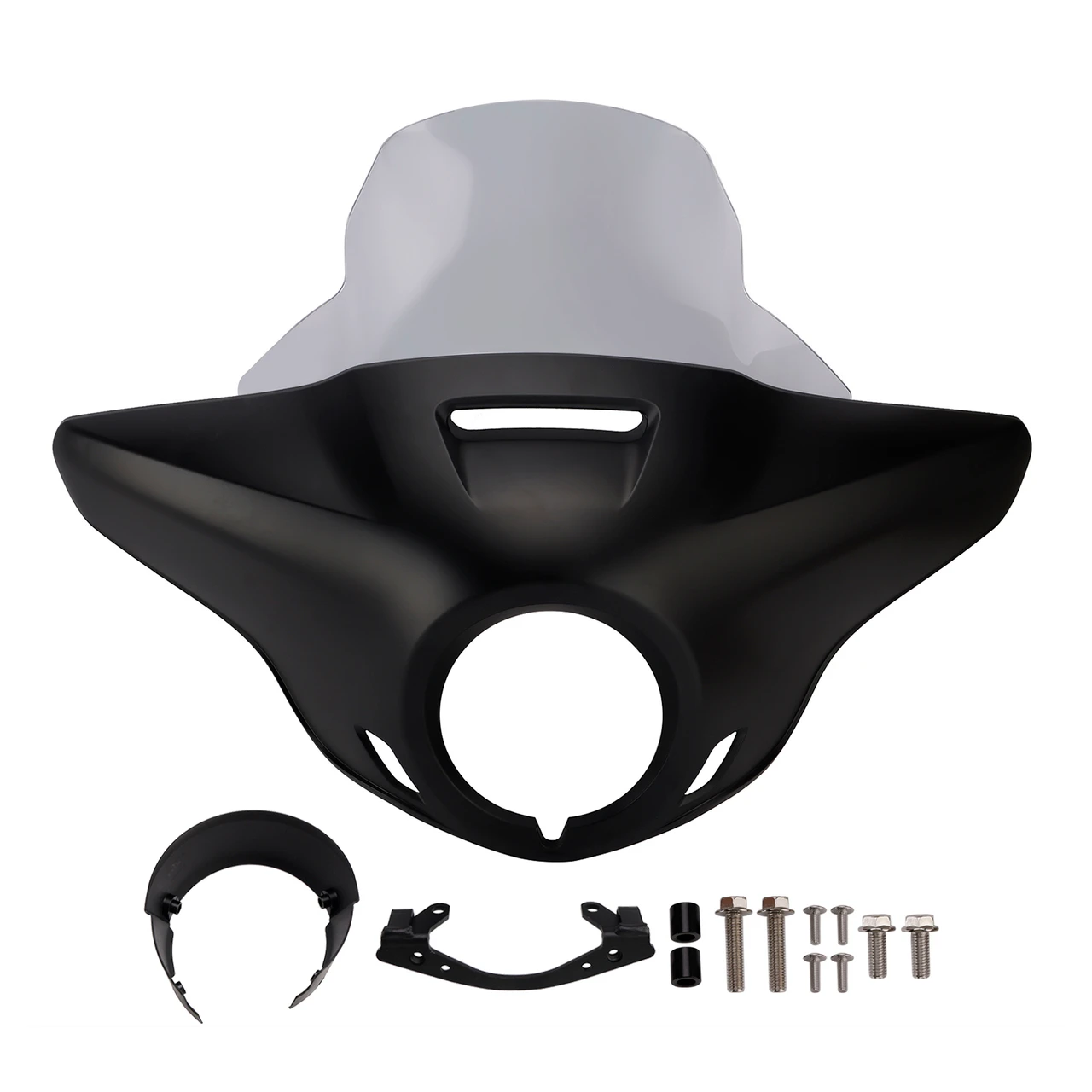 Windshield Headlight Fairing fit for CMX1100 Rebel 21-24 Matt Black+Gray