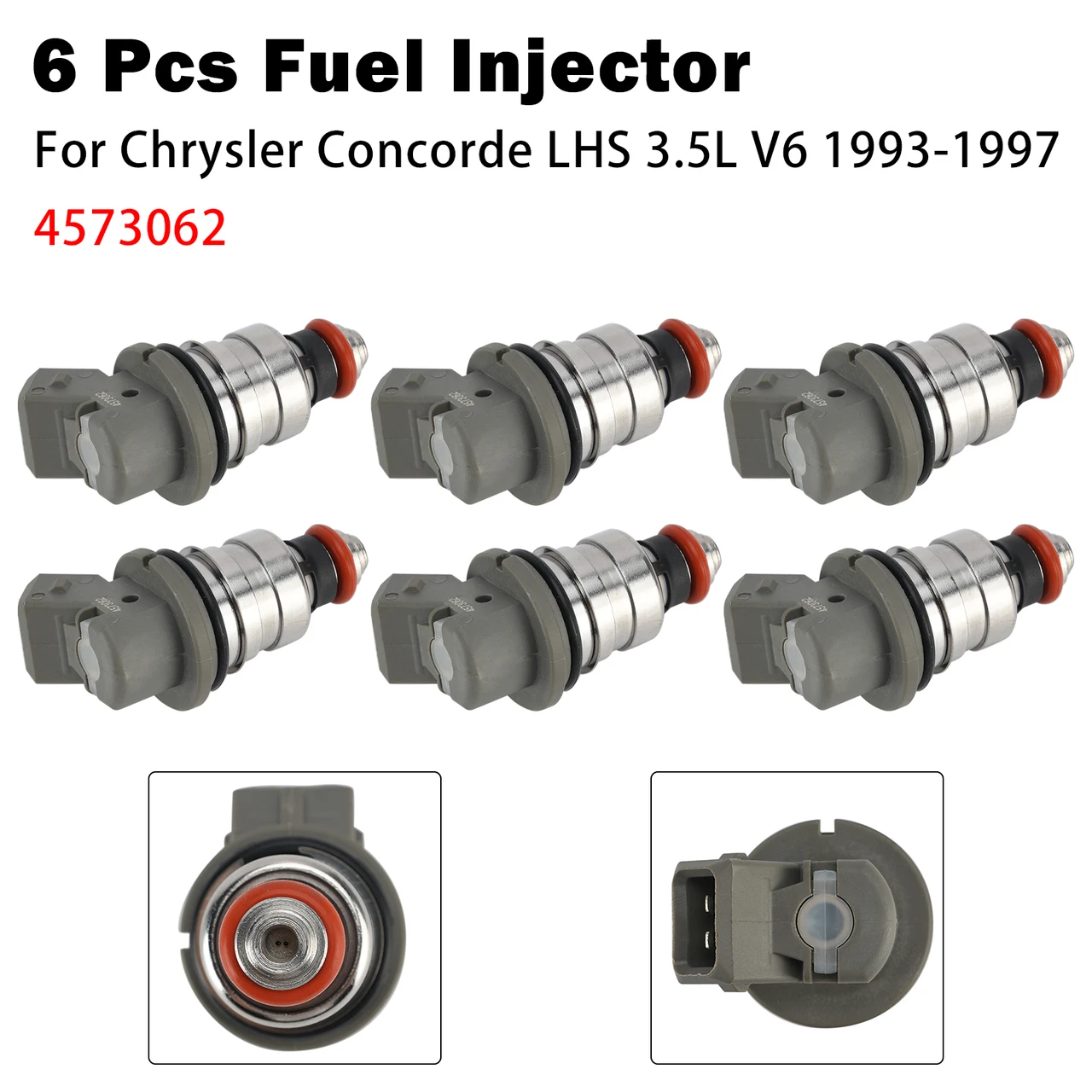 6Pcs Fuel Injector For Chrysler Concorde LHS 3.5L V6 1993-1997 4573062